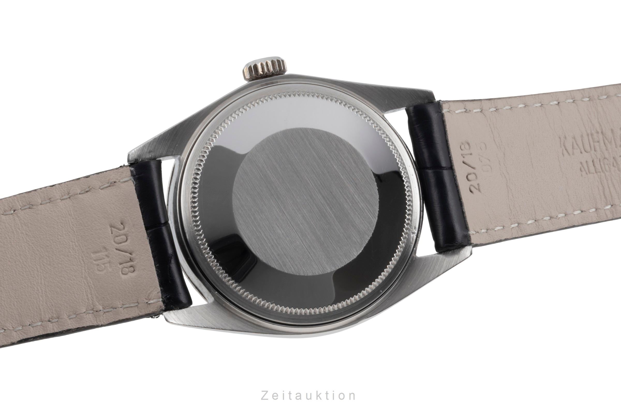 Rolex Datejust 36 Black Dial Oyster Edelstahl Automatik Ref. 1603 Klassiker [2507227]