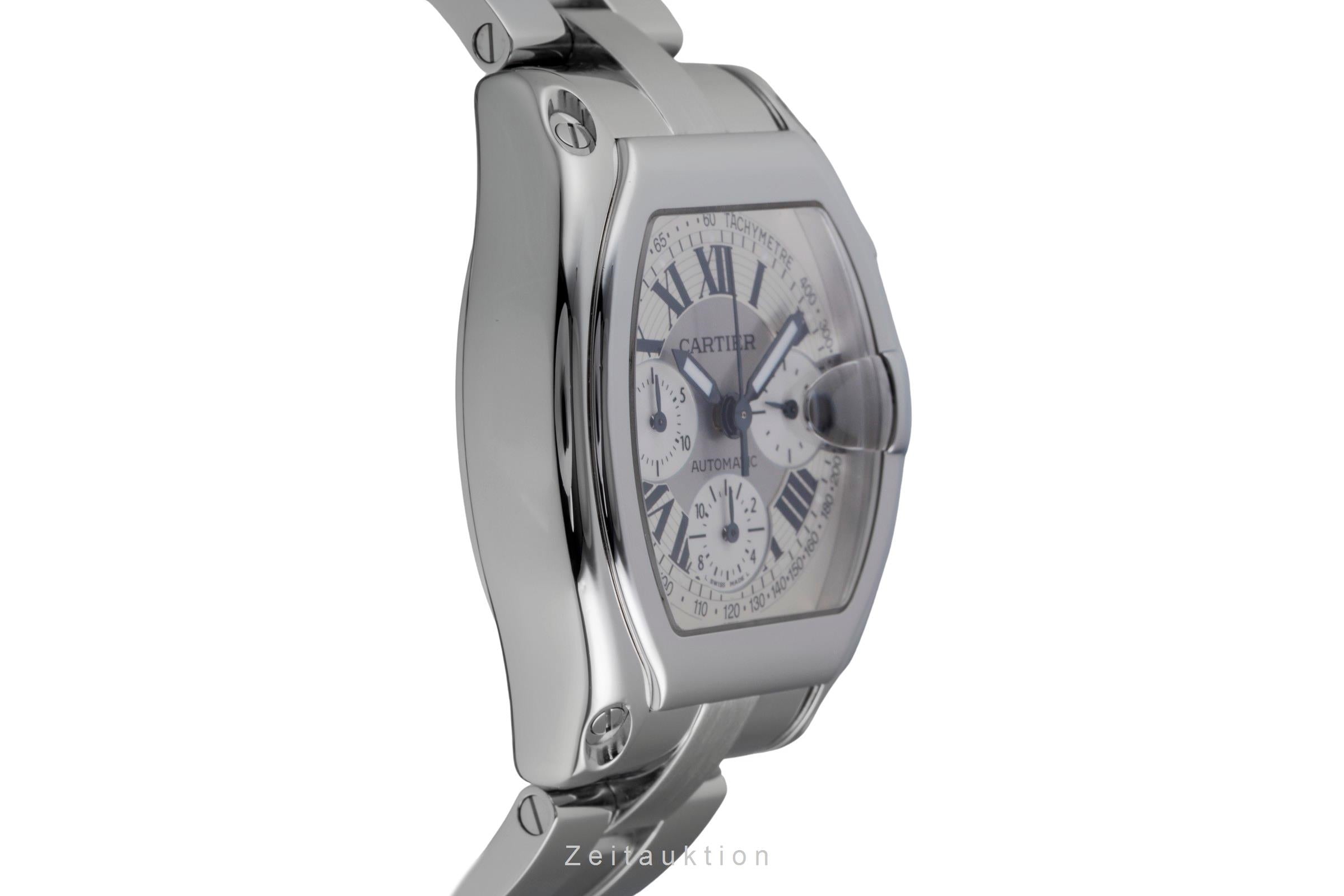 Cartier Roadster chronographe acier automatique montre pour hommes W62006X6 2618  [2507230]