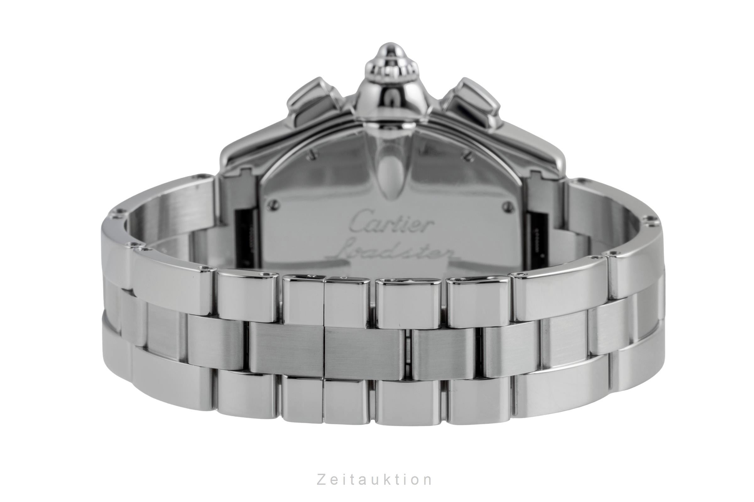 Cartier Roadster chronographe acier automatique montre pour hommes W62006X6 2618  [2507230]