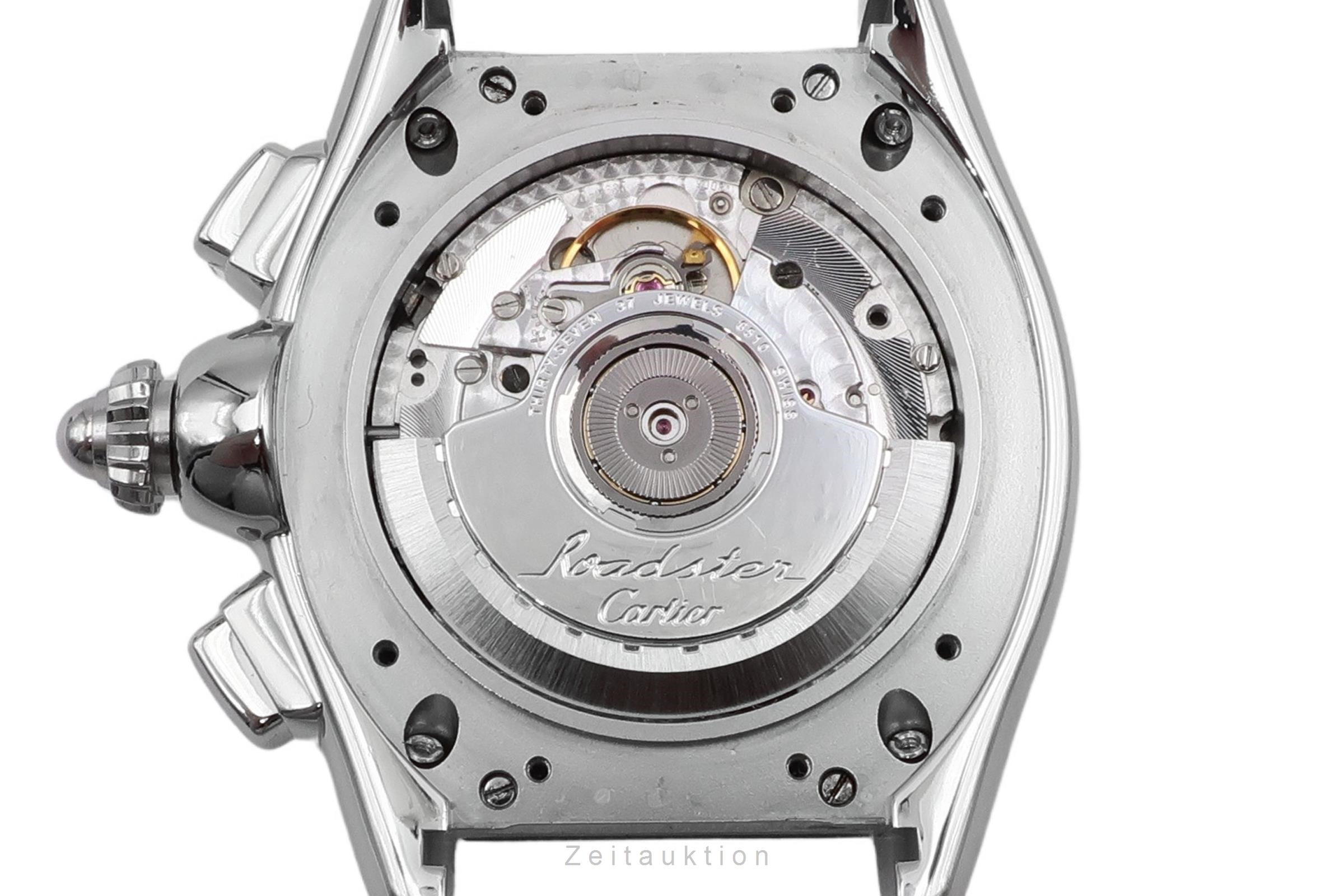 Cartier Roadster chronograph steel automatic Kal. 8510 Ref
