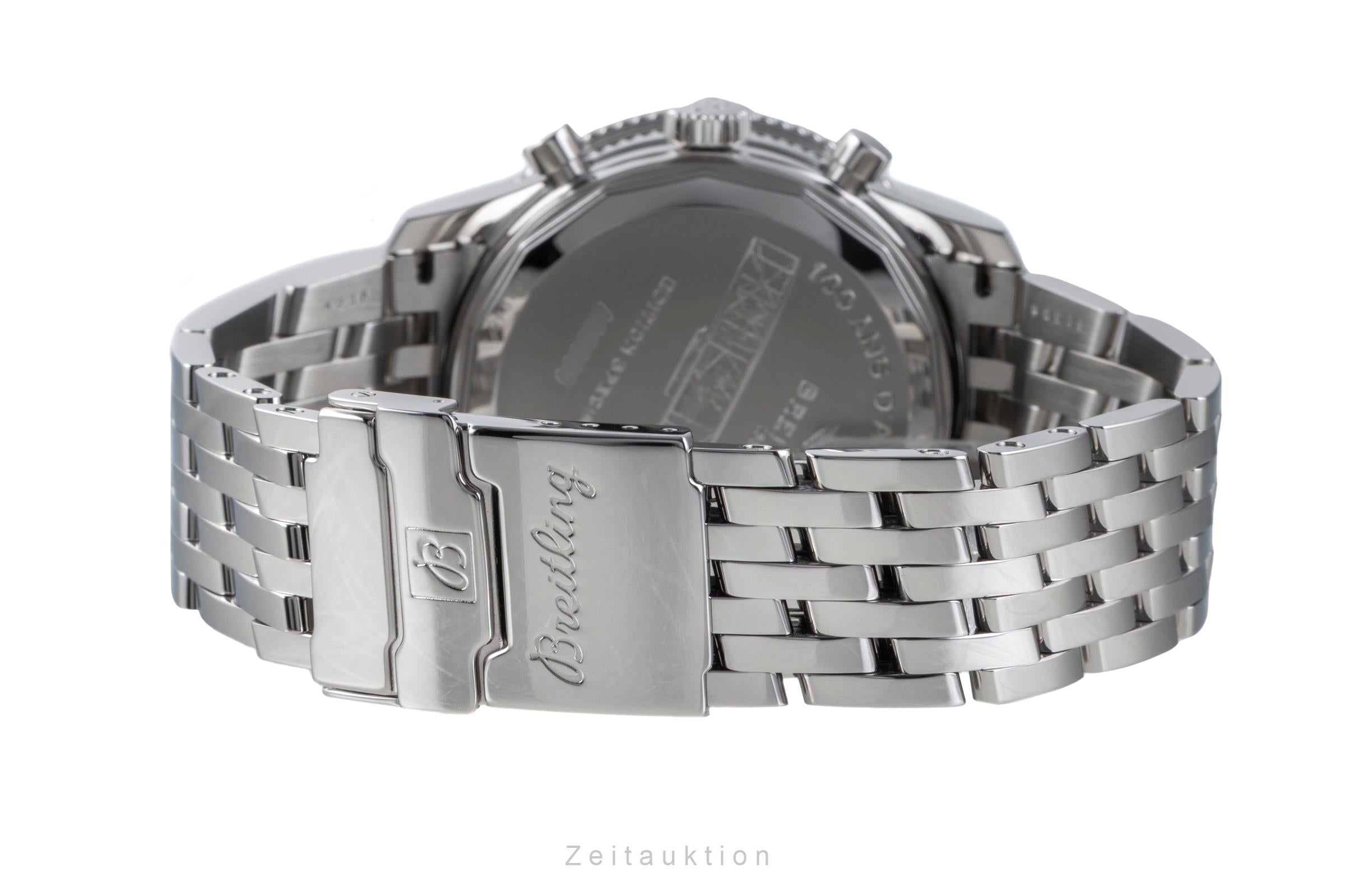 Breitling Montbrillant chronograph steel automatic men's watch A35330  [2507241]