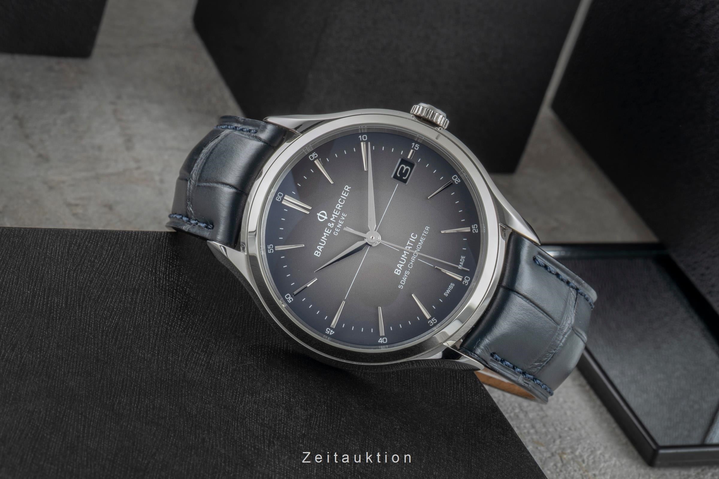 Baume & Mercier Clifton Automatik Stahl Ref. M0A10550 65884 B&P 2021 [2507243]