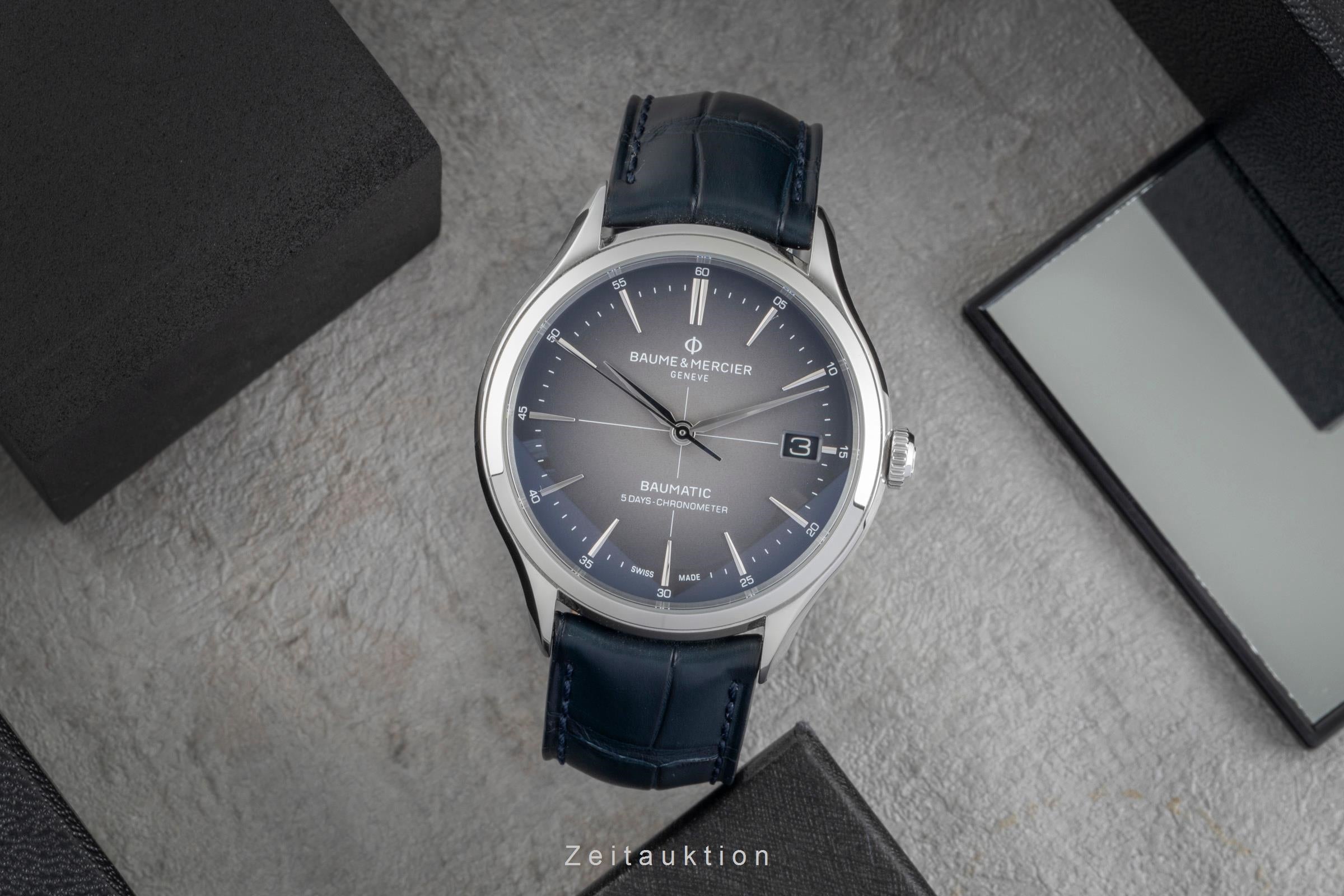 Baume & Mercier Clifton Automatik Stahl Ref. M0A10550 65884 B&P 2021 [2507243]