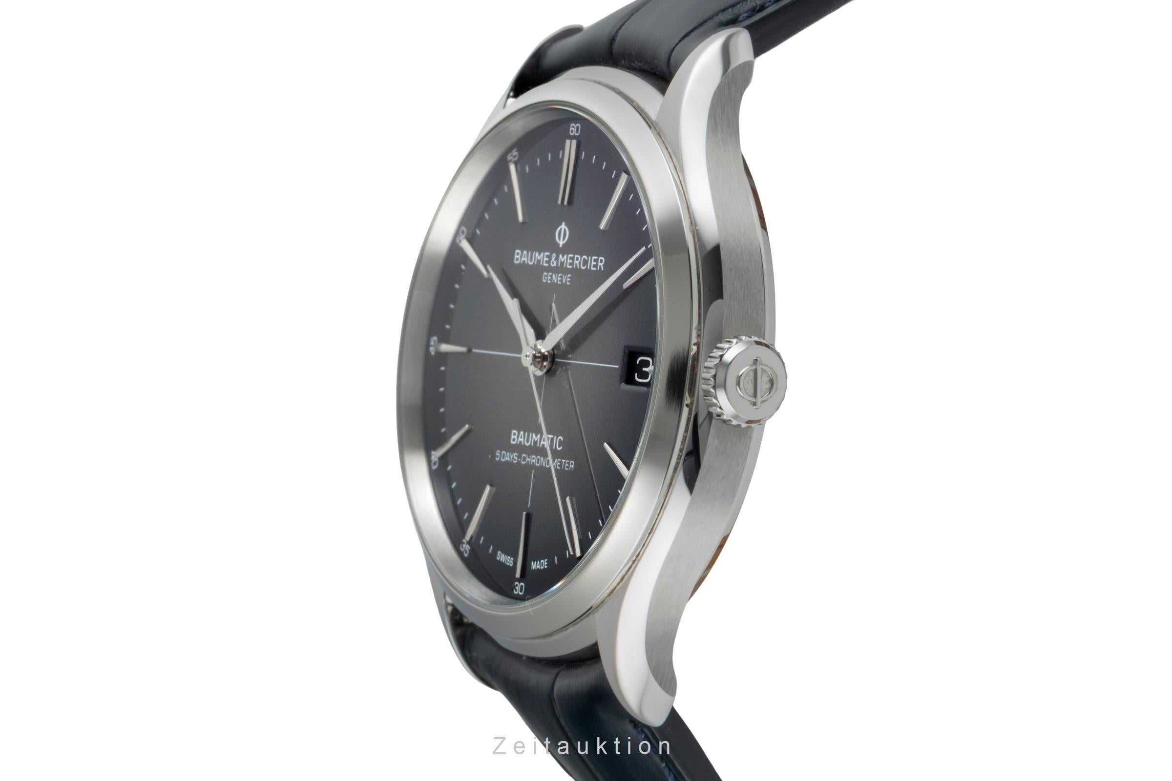 Baume & Mercier Clifton Automatik Stahl Ref. M0A10550 65884 B&P 2021 [2507243]