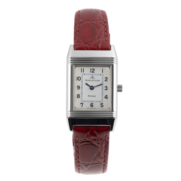 Jaeger LeCoultre Reverso acciaio quarzo orologio da donna Q2618420 , 260.8.08  [2507244]
