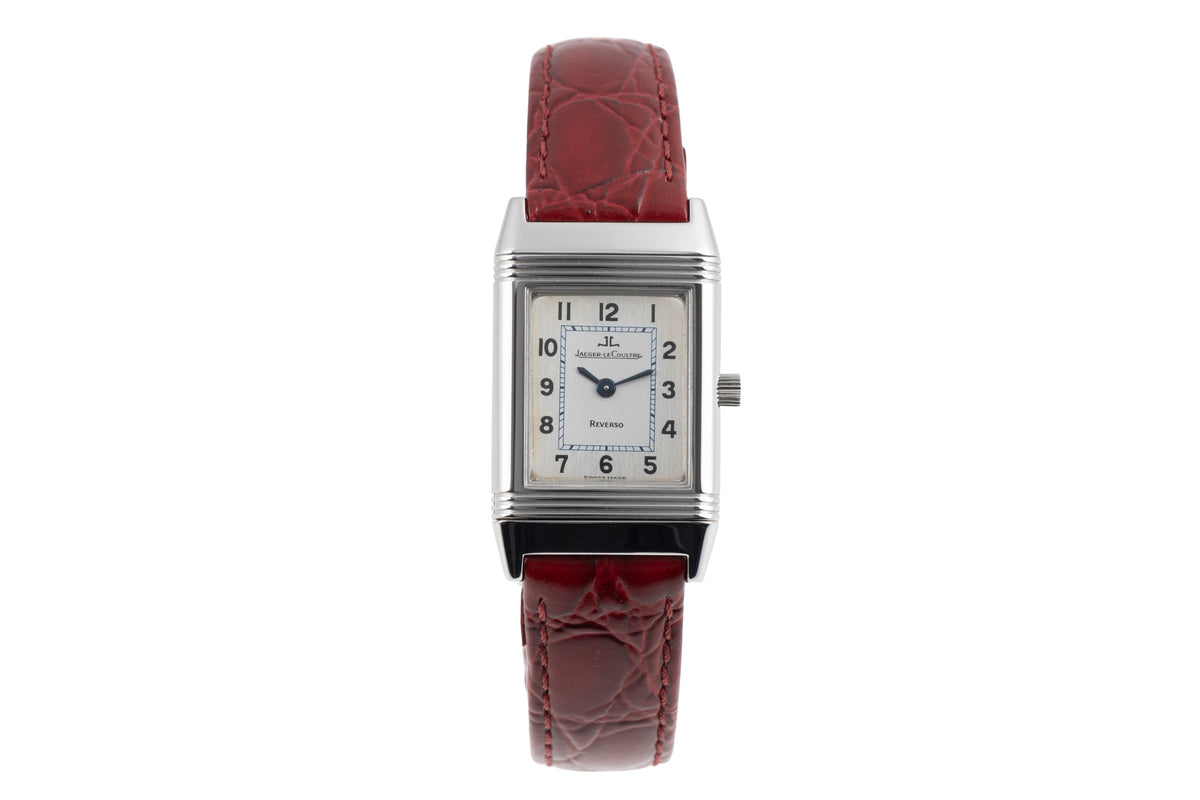 Jaeger LeCoultre Reverso Stahl Quarz Damenuhr Ref. Q2618420 260.8.08  [2507244]