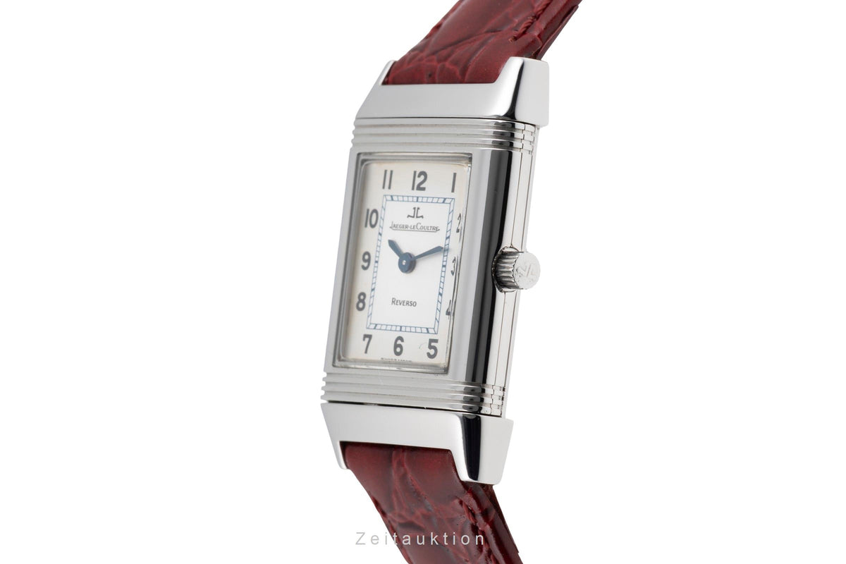 Jaeger LeCoultre Reverso acciaio quarzo orologio da donna Q2618420 , 260.8.08  [2507244]