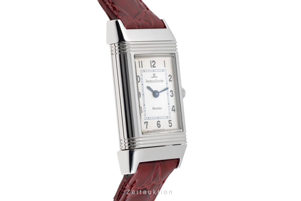 Jaeger LeCoultre Reverso acciaio quarzo orologio da donna Q2618420 , 260.8.08  [2507244]