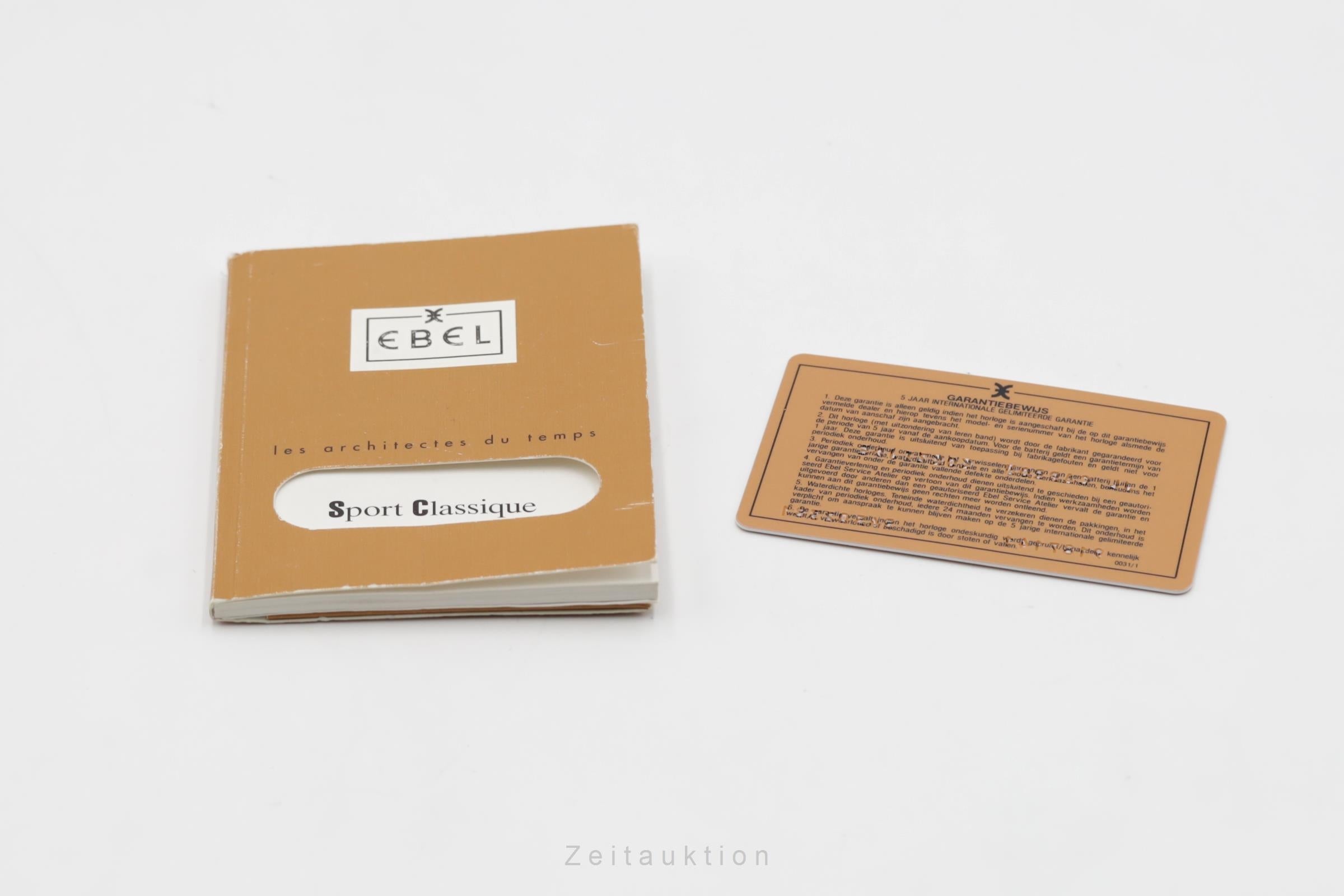 Ebel Classic Sport acero cuarzo reloj para caballeros E9187141  [2507249]