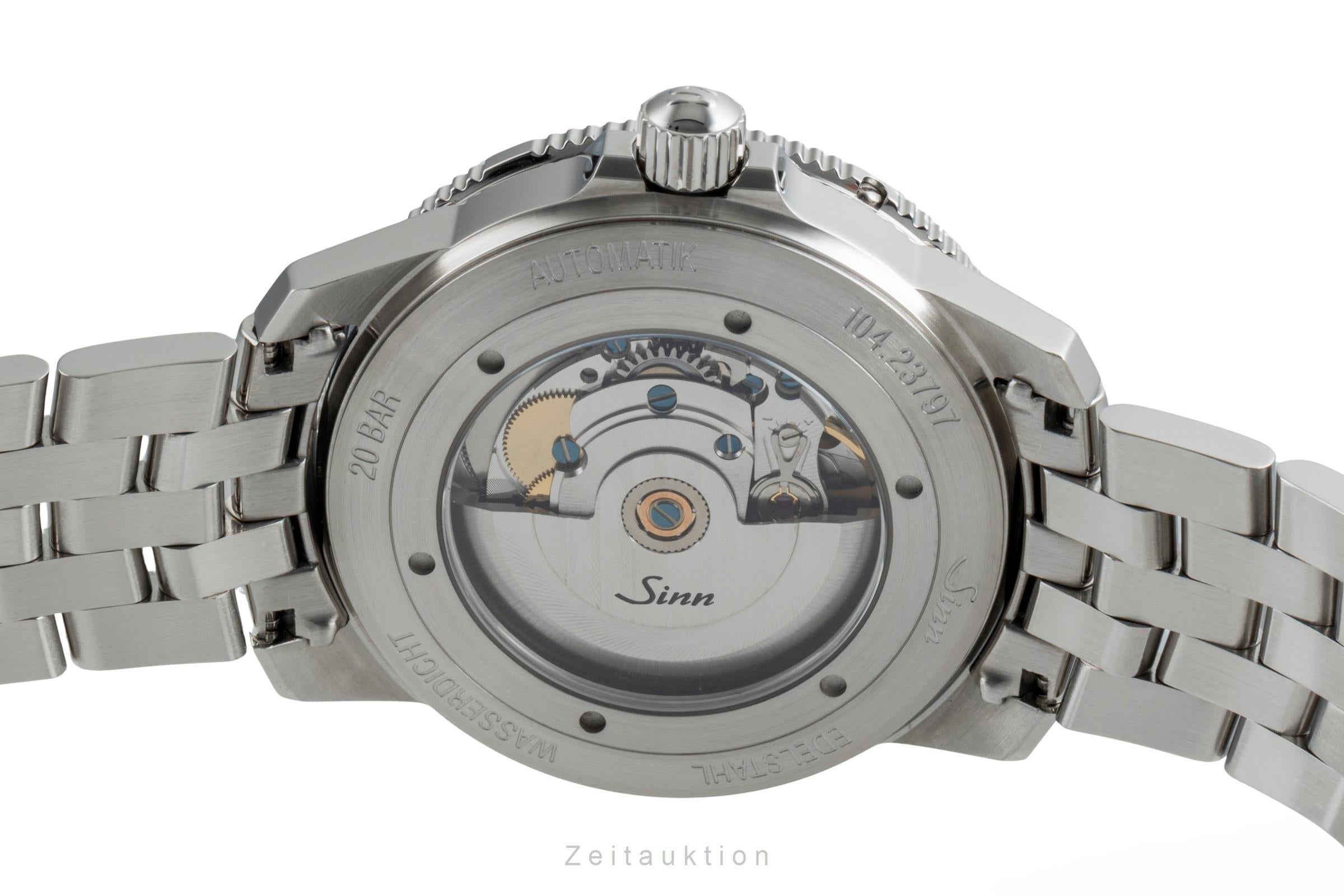 Sinn 104ST acero automático reloj para caballeros 104.012 LP: 1790EUR  [2507251]