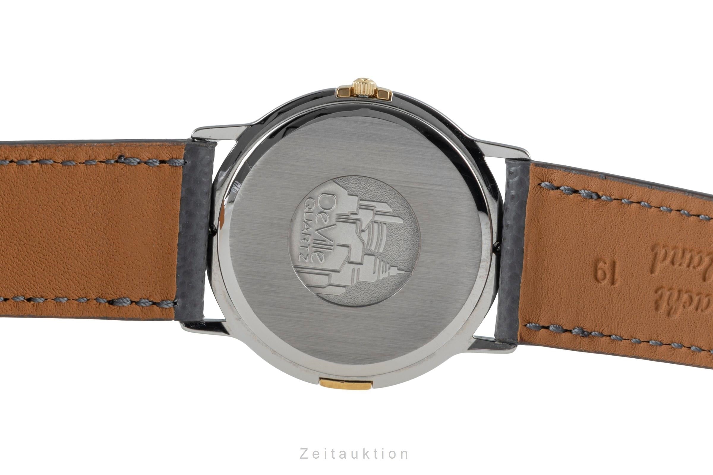 Omega De Ville acciaio / oro quarzo unisex 196.0308 Vintage  [2507256]