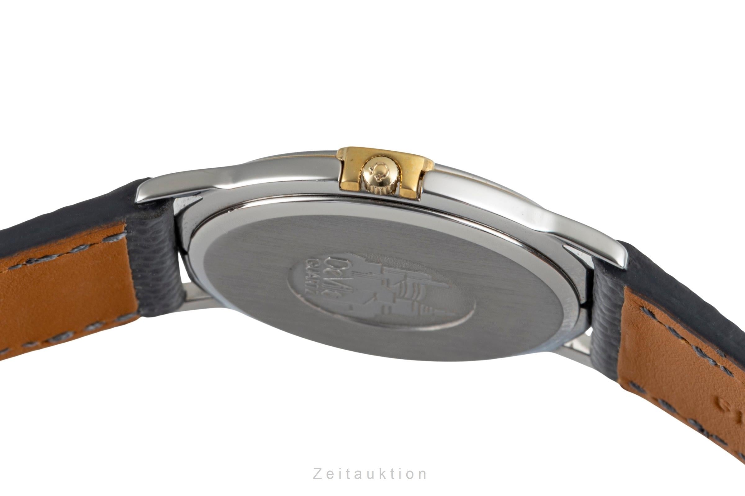 Omega De Ville acciaio / oro quarzo unisex 196.0308 Vintage  [2507256]