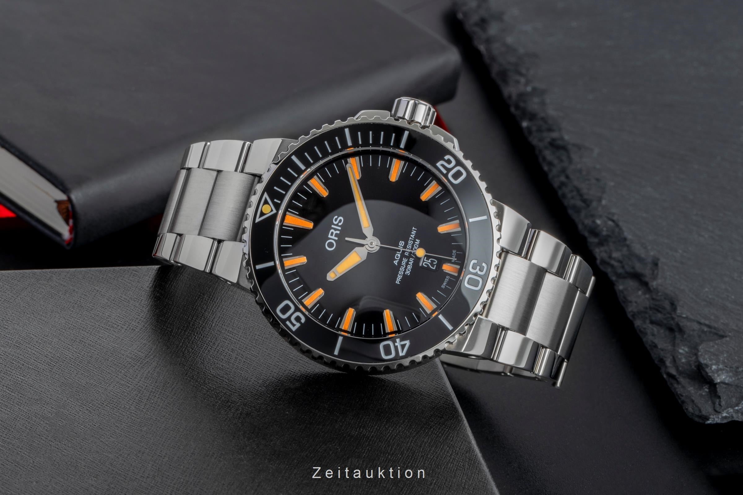 Oris Aquis Date Stahl Automatik Herrenuhr Ref. 01 733 7730 4159-07 8 24 05PEB  [2507257]