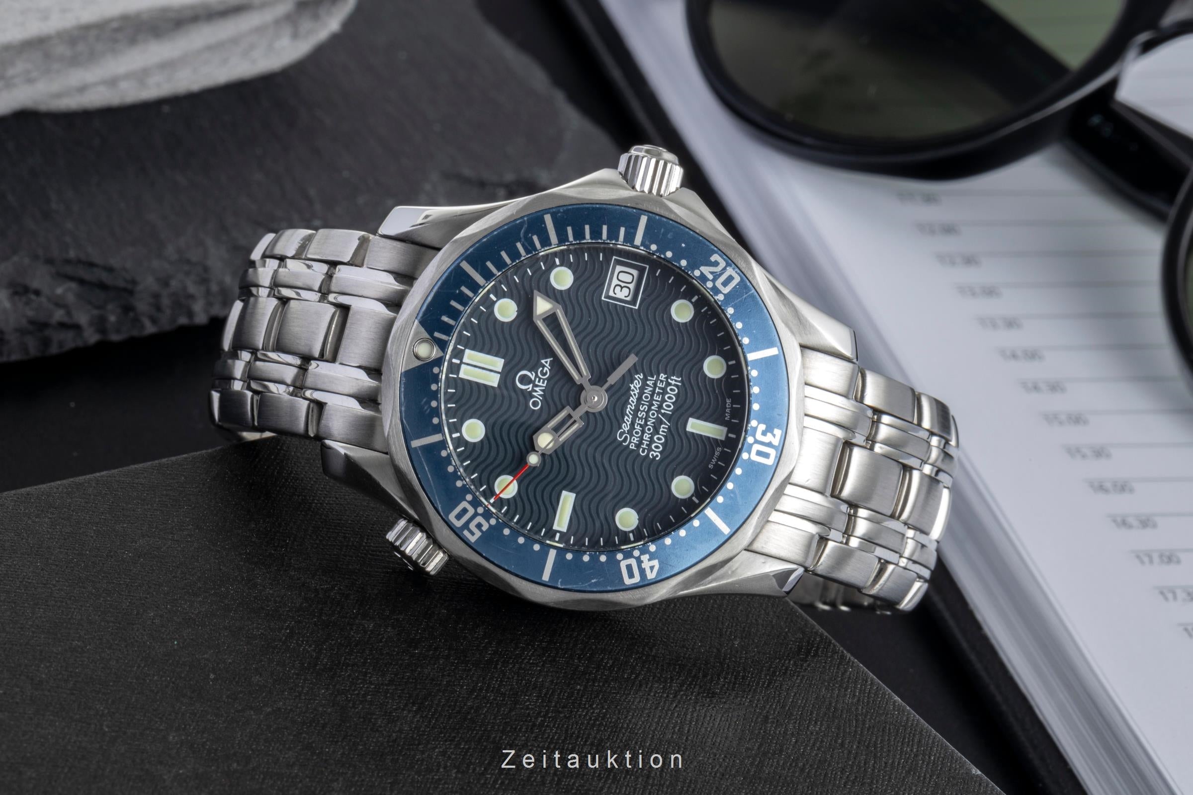 Omega Seamaster acier automatique montre pour hommes 2551.80.00 LP: 6500EUR  [2507264]