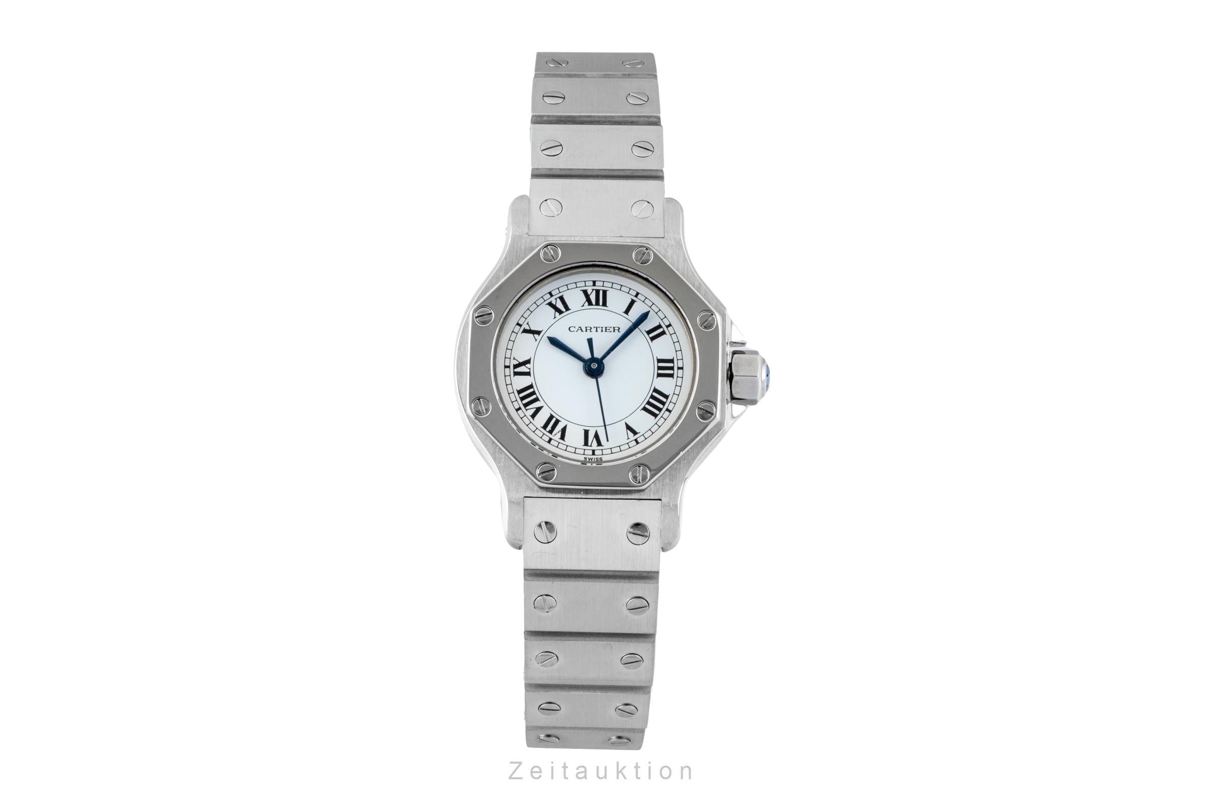 Cartier Santos steel automatic women's watch 0906  [2507270]