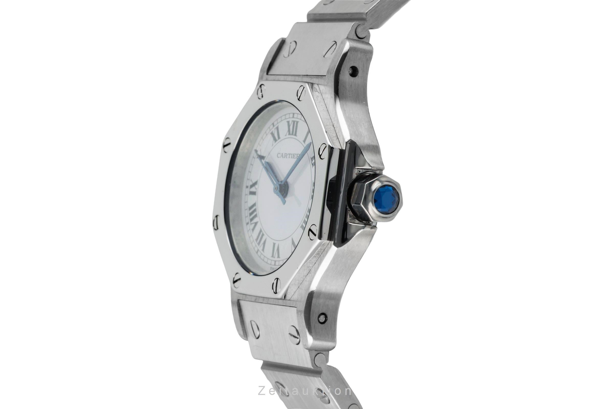 Cartier Santos steel automatic women's watch 0906  [2507270]