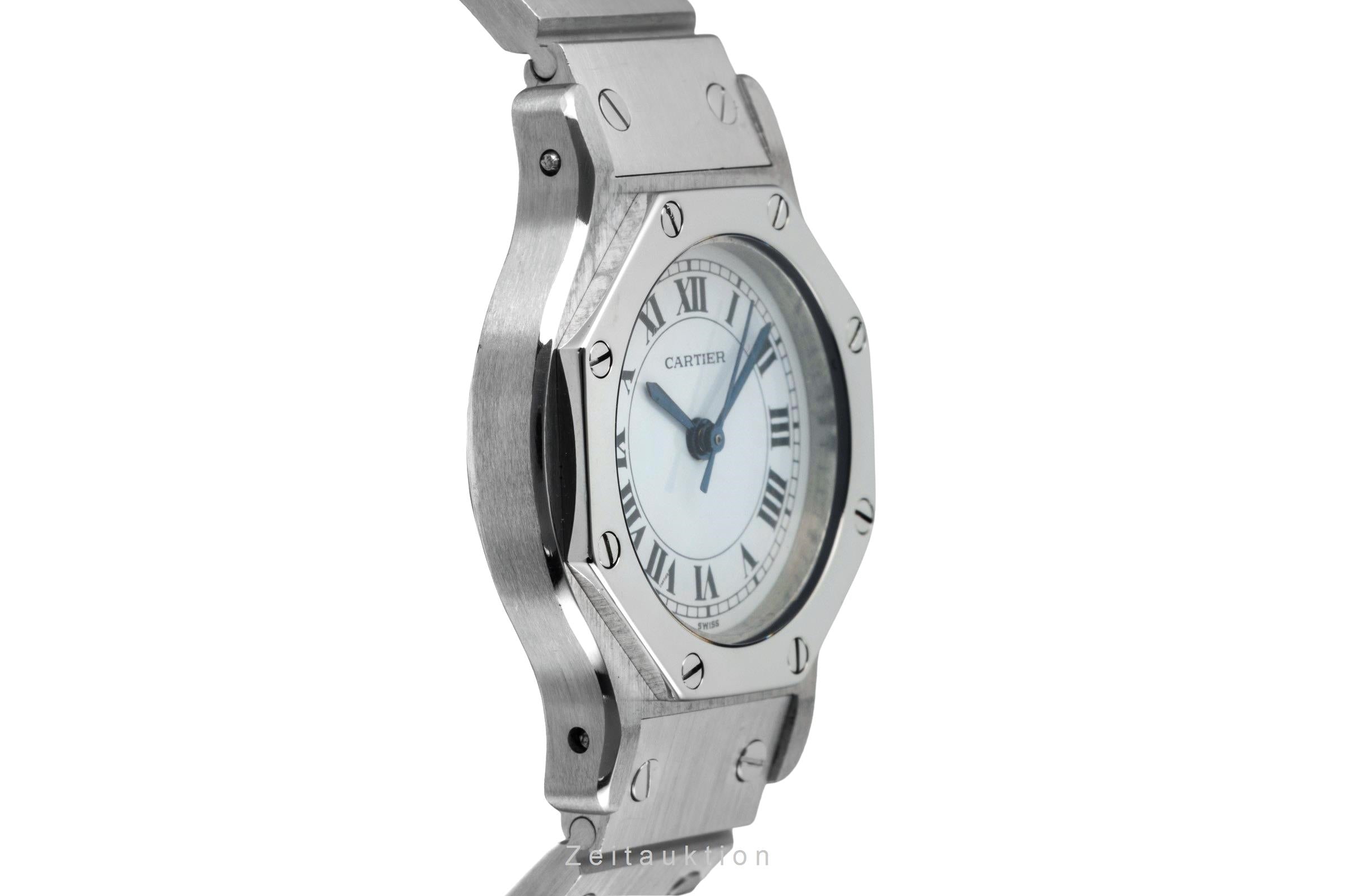 Cartier Santos steel automatic women's watch 0906  [2507270]