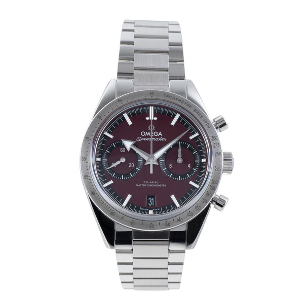 Omega Speedmaster chronograph steel manual winding men's watch 332.10.41.51.11.001 LP: 10300EUR  [2507273]