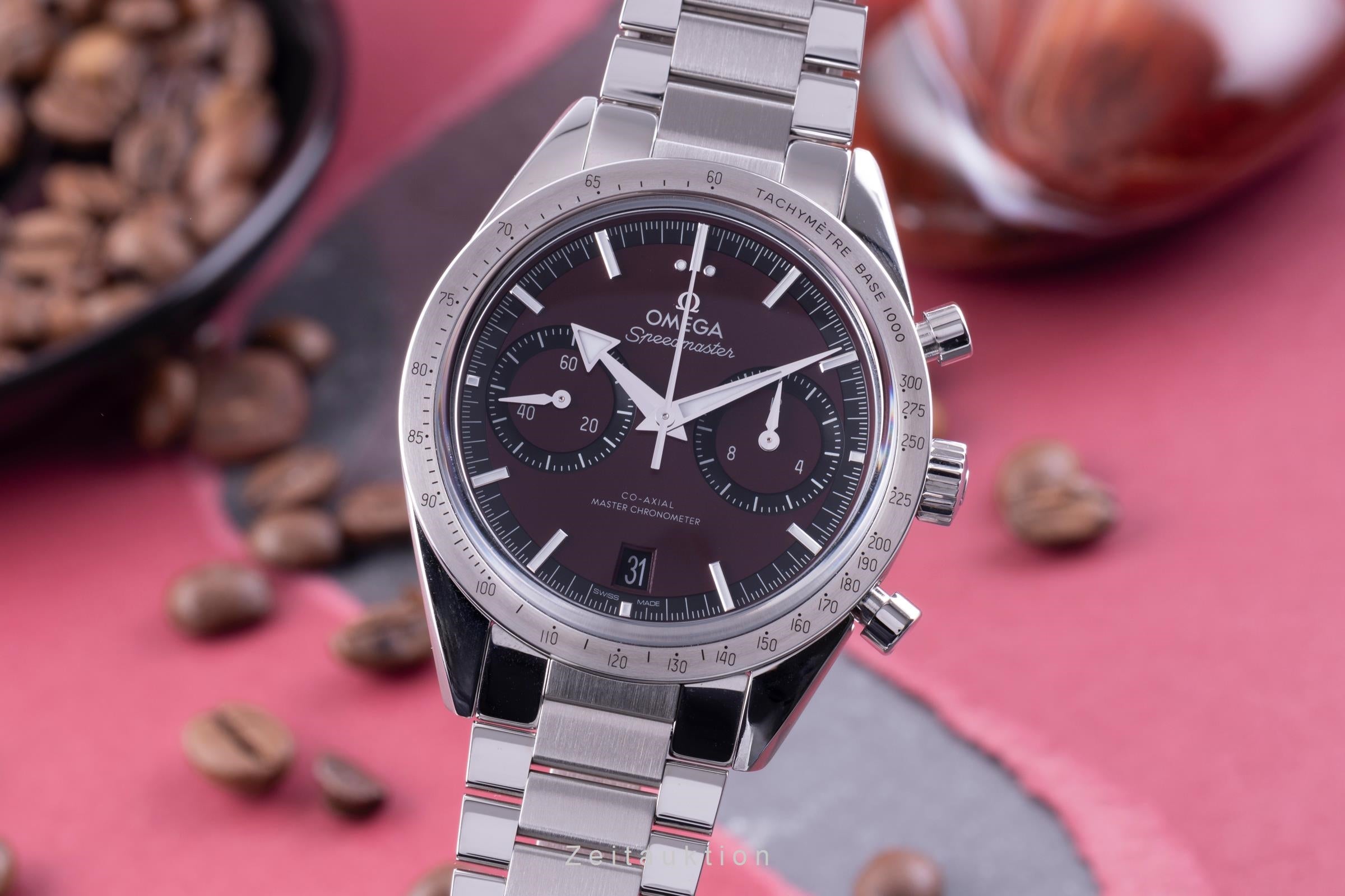 Omega Speedmaster chronograph steel manual winding men's watch 332.10.41.51.11.001 LP: 10300EUR  [2507273]