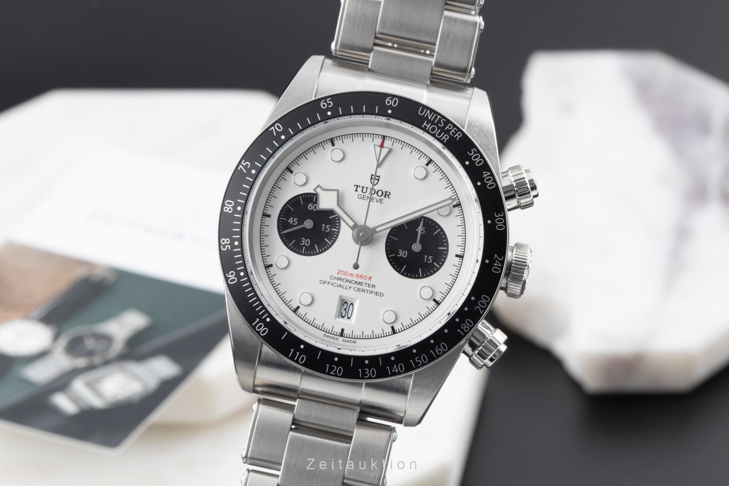 Tudor Black Bay Chronograph Stahl Automatik Herrenuhr Ref. 79360N-0002 B&P 2025 [2507280]