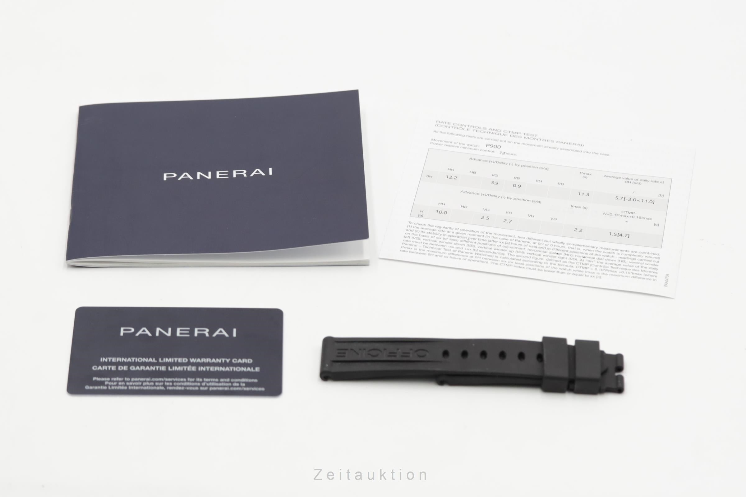 Panerai Radiomir acero cuerda manual reloj para caballeros PAM00721 Limited  [2507281]