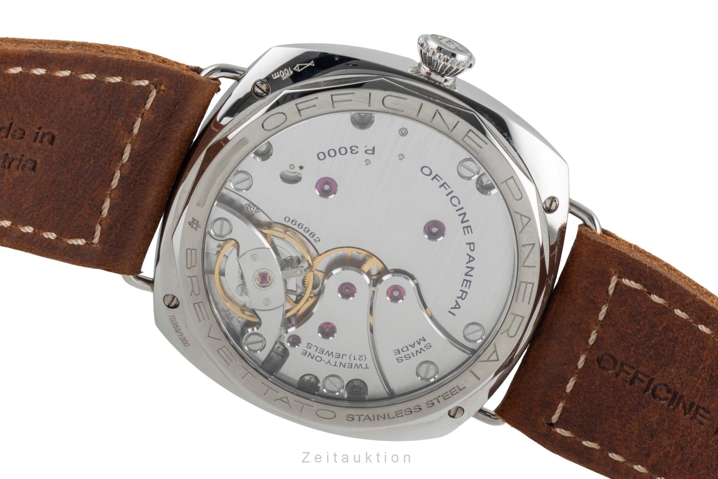 Panerai Radiomir acero cuerda manual reloj para caballeros PAM00721 Limited  [2507281]