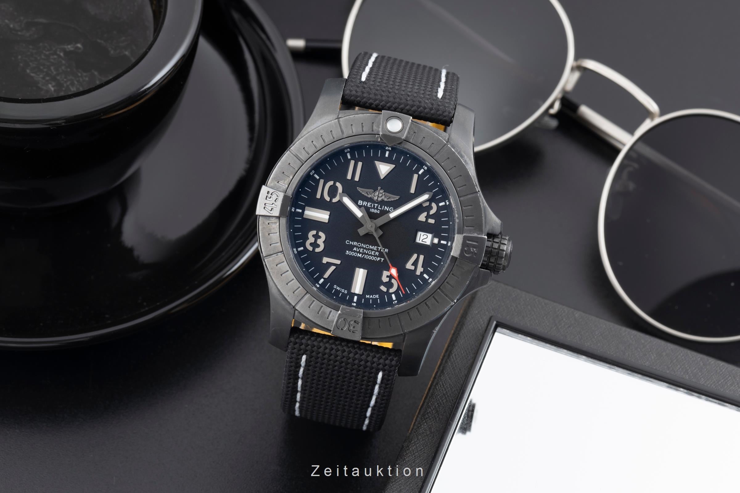 Breitling Avenger Seawolf titanium automatic men's watch V17319101B1X1  [2507282]