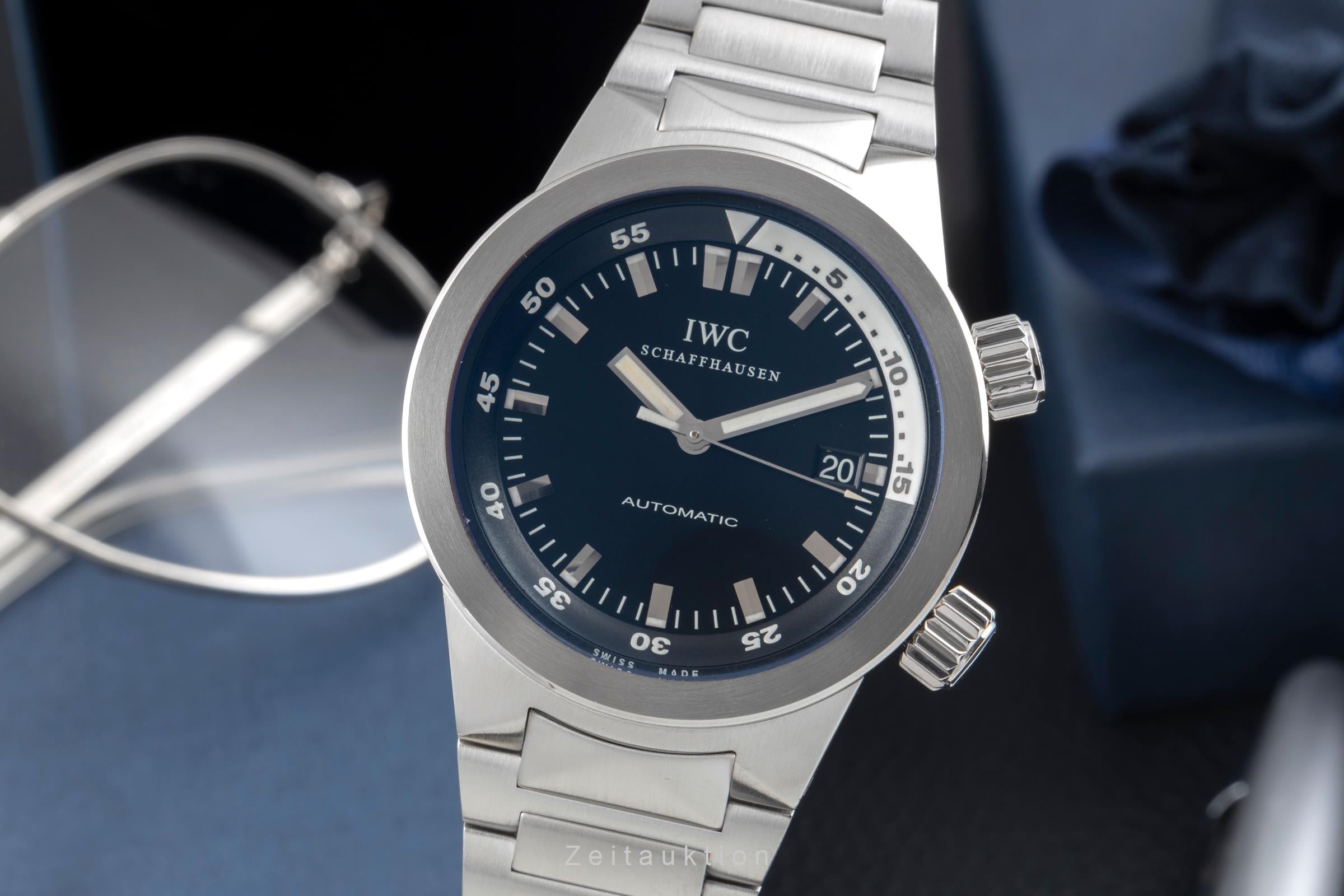 IWC Aquatimer Stahl Automatik Herrenuhr Ref. IW354804 Klassiker [2507283]
