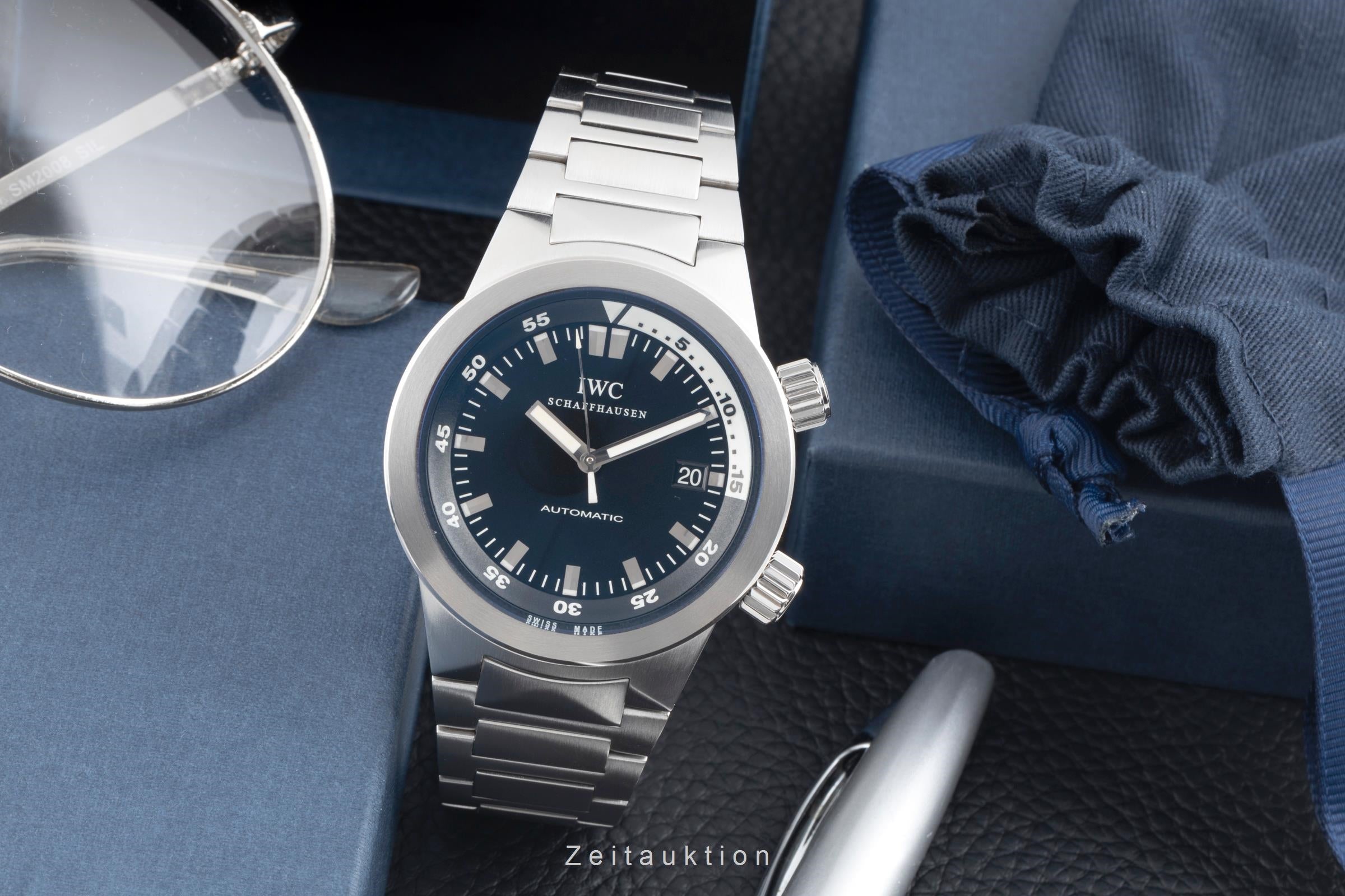 IWC Aquatimer Stahl Automatik Herrenuhr Ref. IW354804 Klassiker [2507283]
