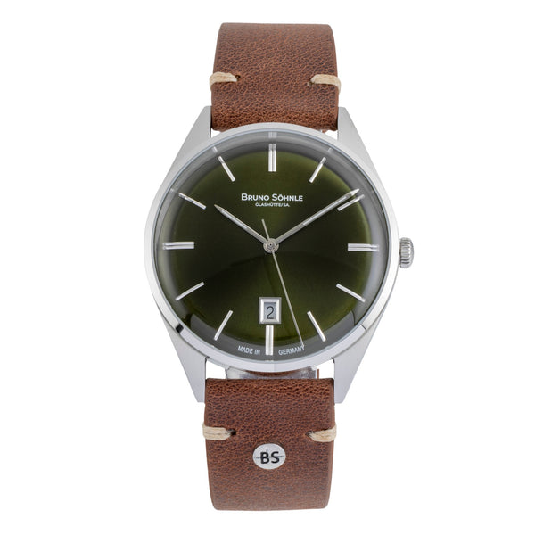 Bruno Söhnle Glashütte Merano Stahl Quarz Herrenuhr Ref. 17-13232-441 B&P NEU [2507284]