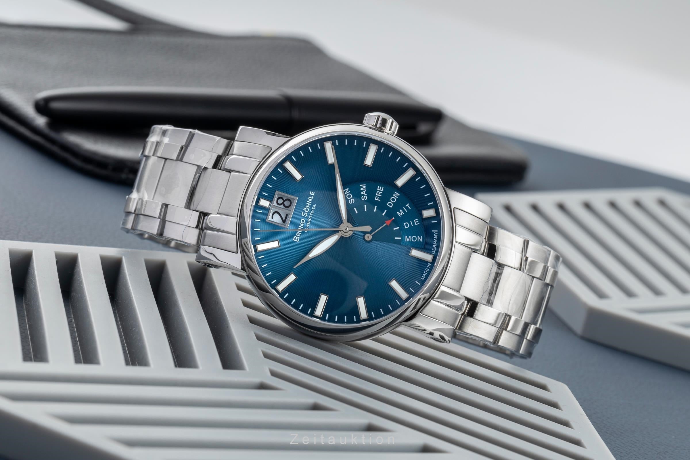 シルベーヌ Bruno Söhnle Glashütte Pesaro I steel quartz Ref. 17-13073-346