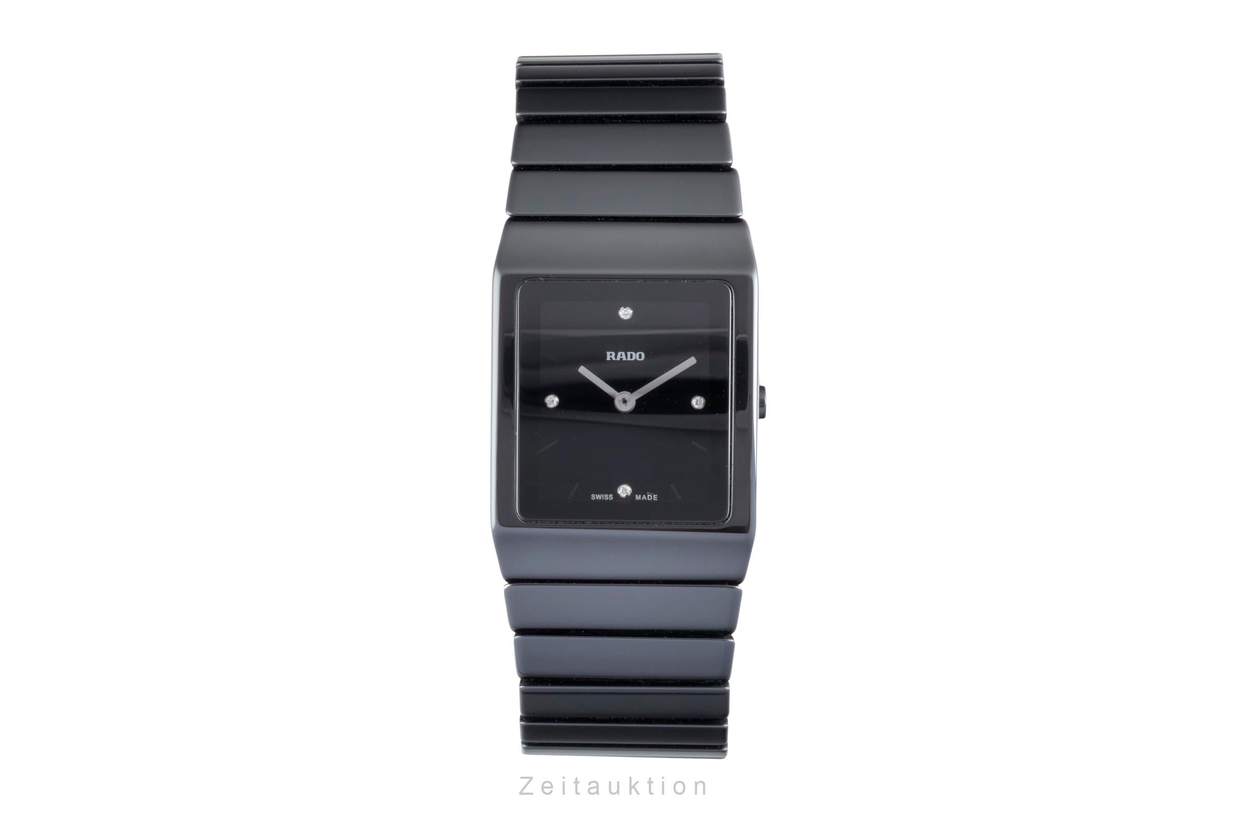 Rado Diastar Ceramica High Tech Keramik Damenuhr Diamons Ref. R21702722 Box [2507288]