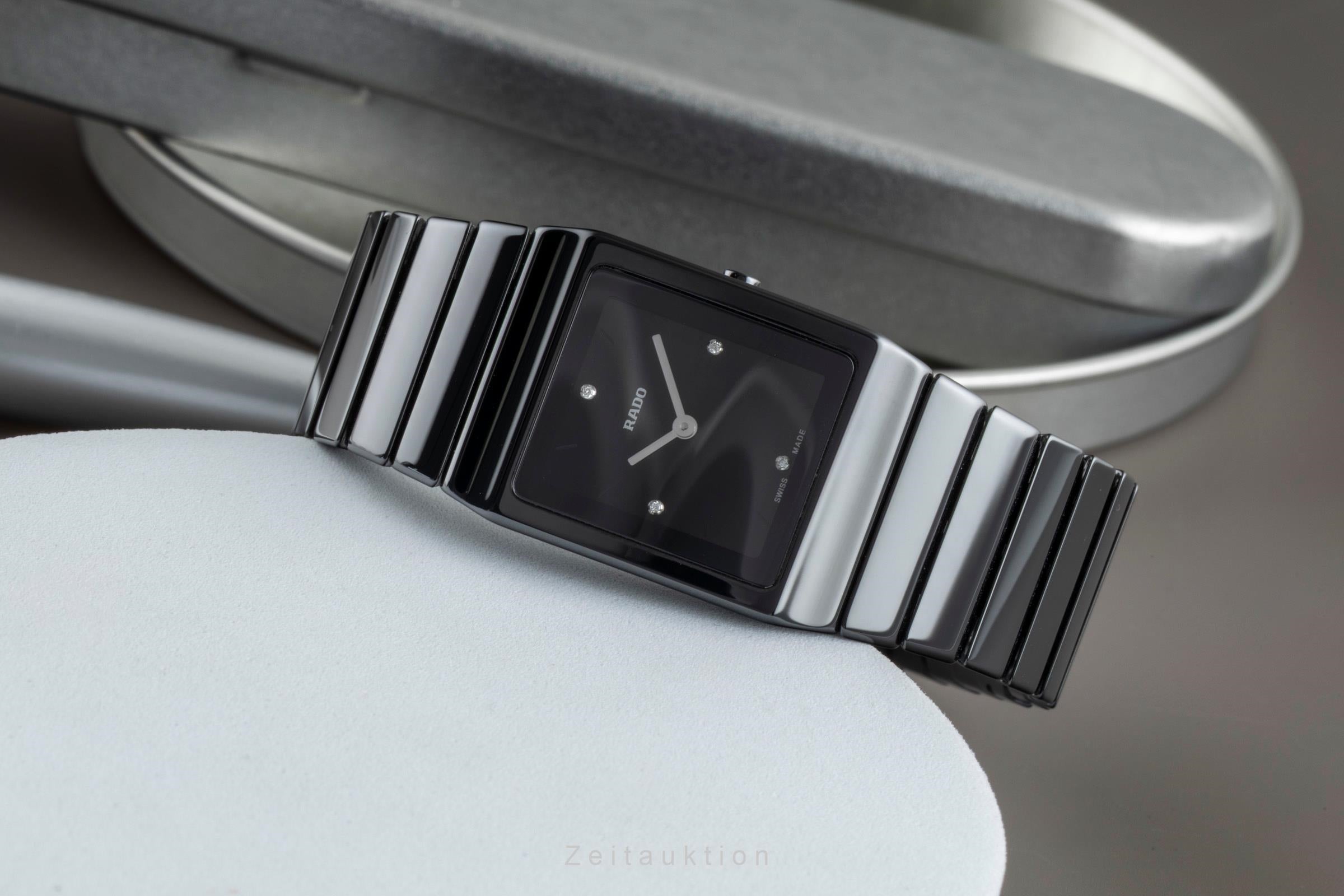 Rado Diastar Ceramica High Tech Keramik Damenuhr Diamons Ref. R21702722 Box [2507288]