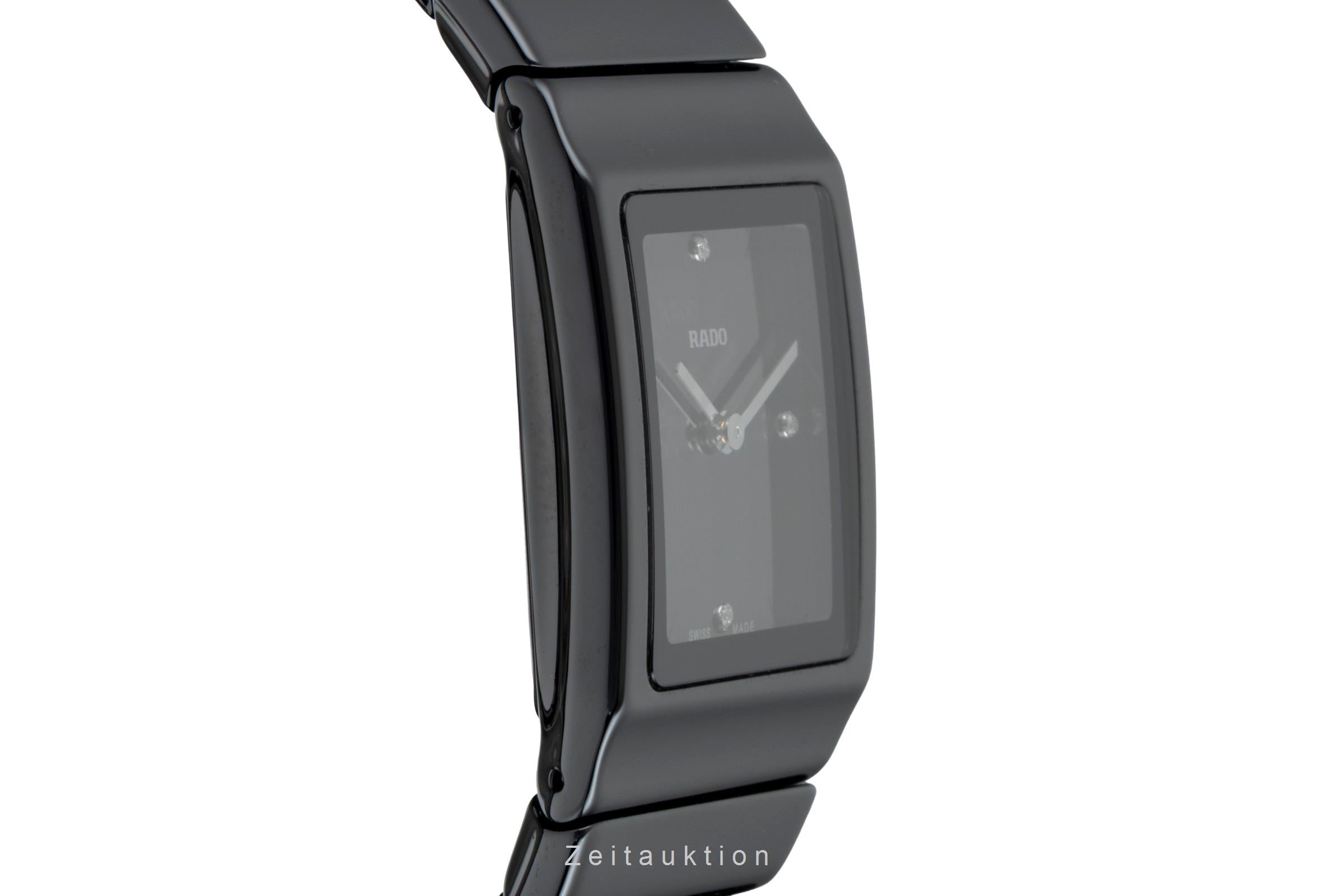Rado Diastar Ceramica High Tech Keramik Damenuhr Diamons Ref. R21702722 Box [2507288]
