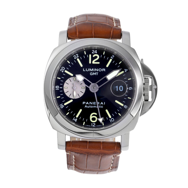 Panerai Luminor GMT steel automatic men's watch PAM00088  [2507289]