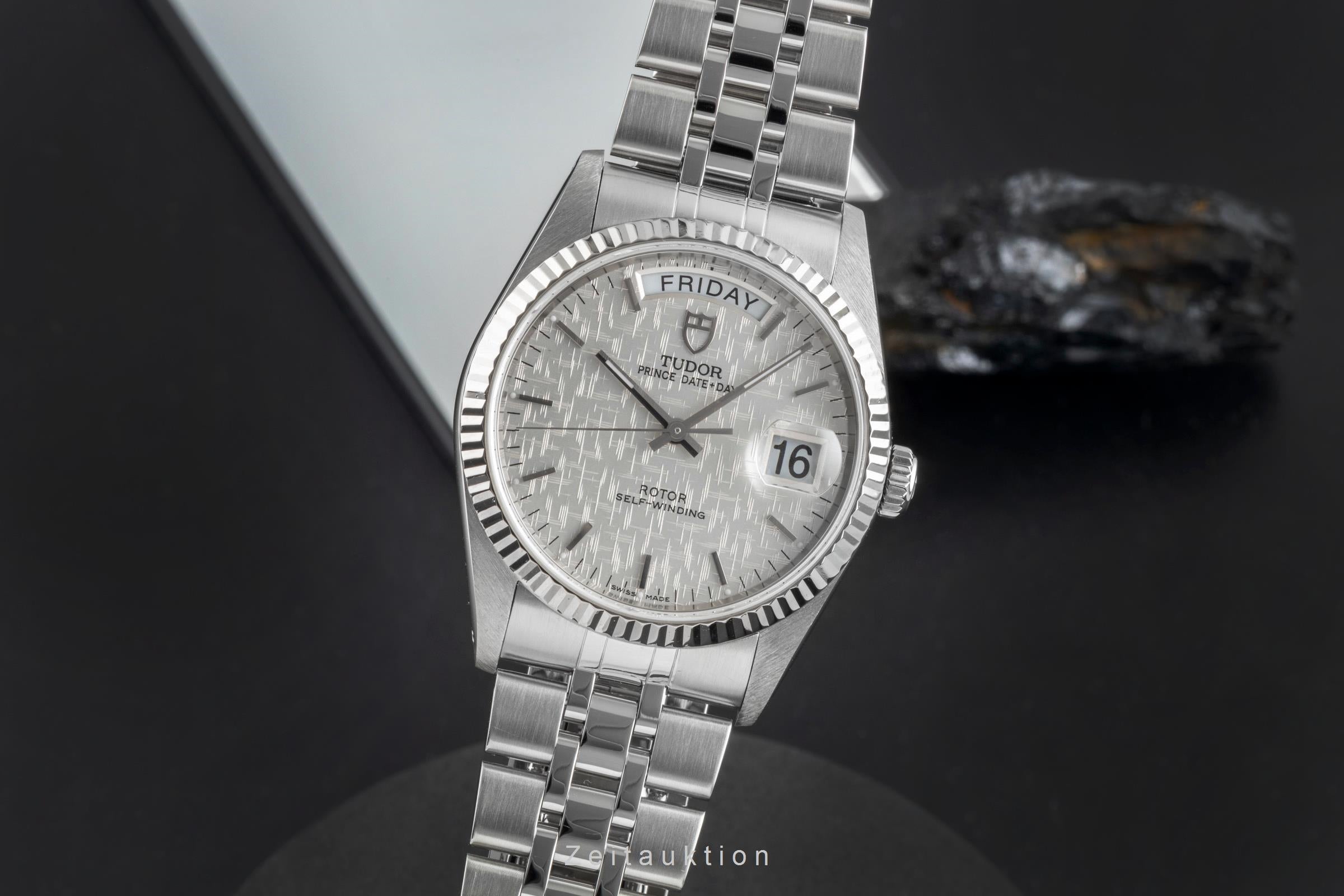 Tudor Date-Day acero / oro blanco automático reloj para caballeros 76214  [2507290]