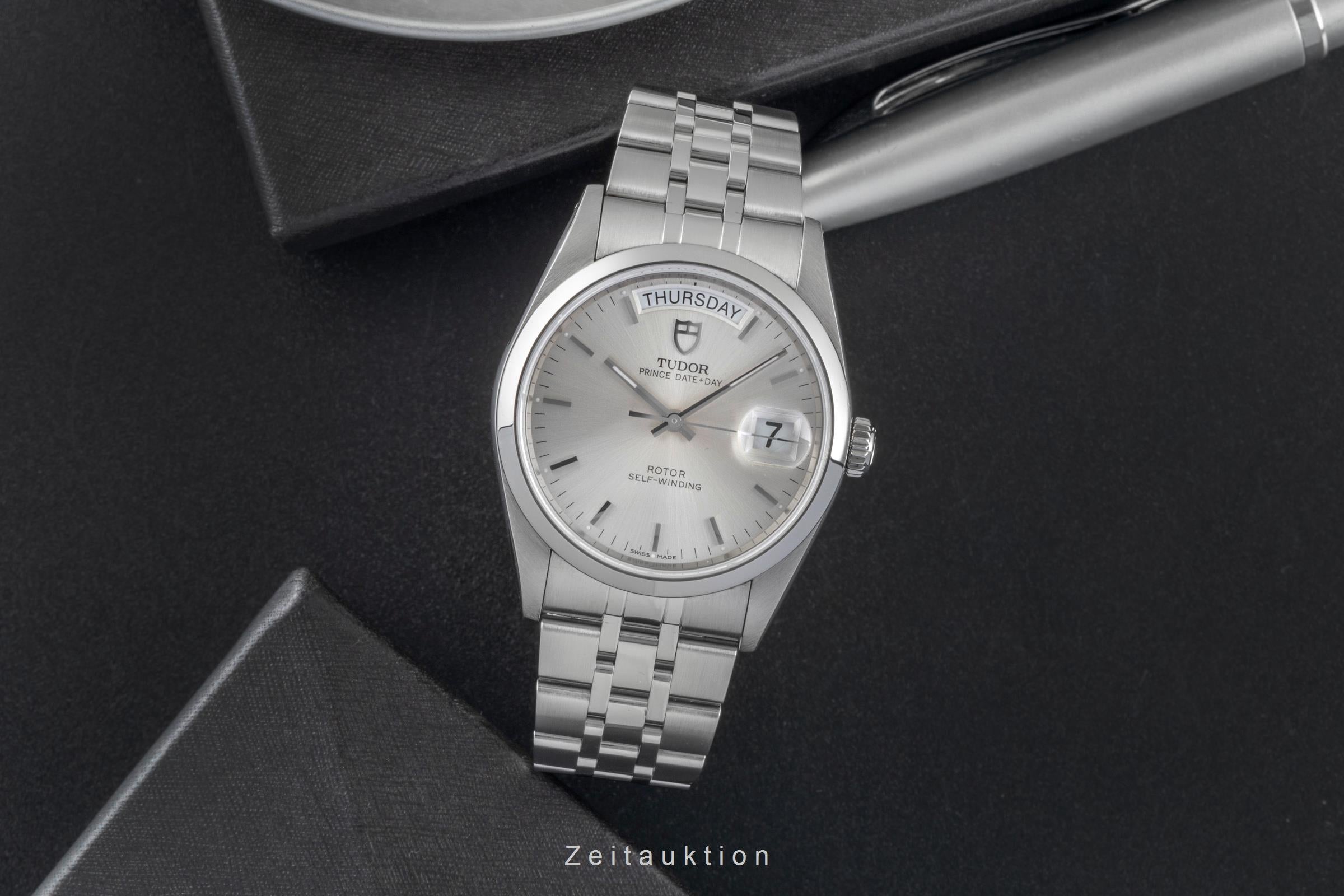Tudor Date-Day acciaio automatismo orologio da uomo 76200  [2507291]