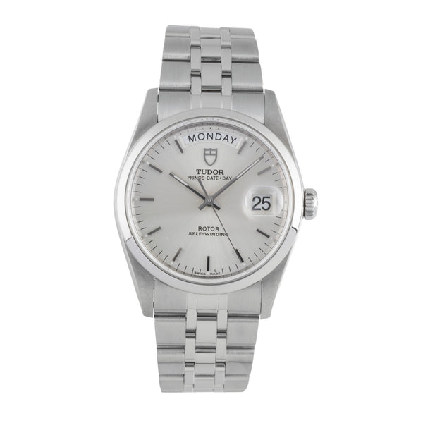 Tudor Date-Day steel automatic men's watch 76200  [2507292]