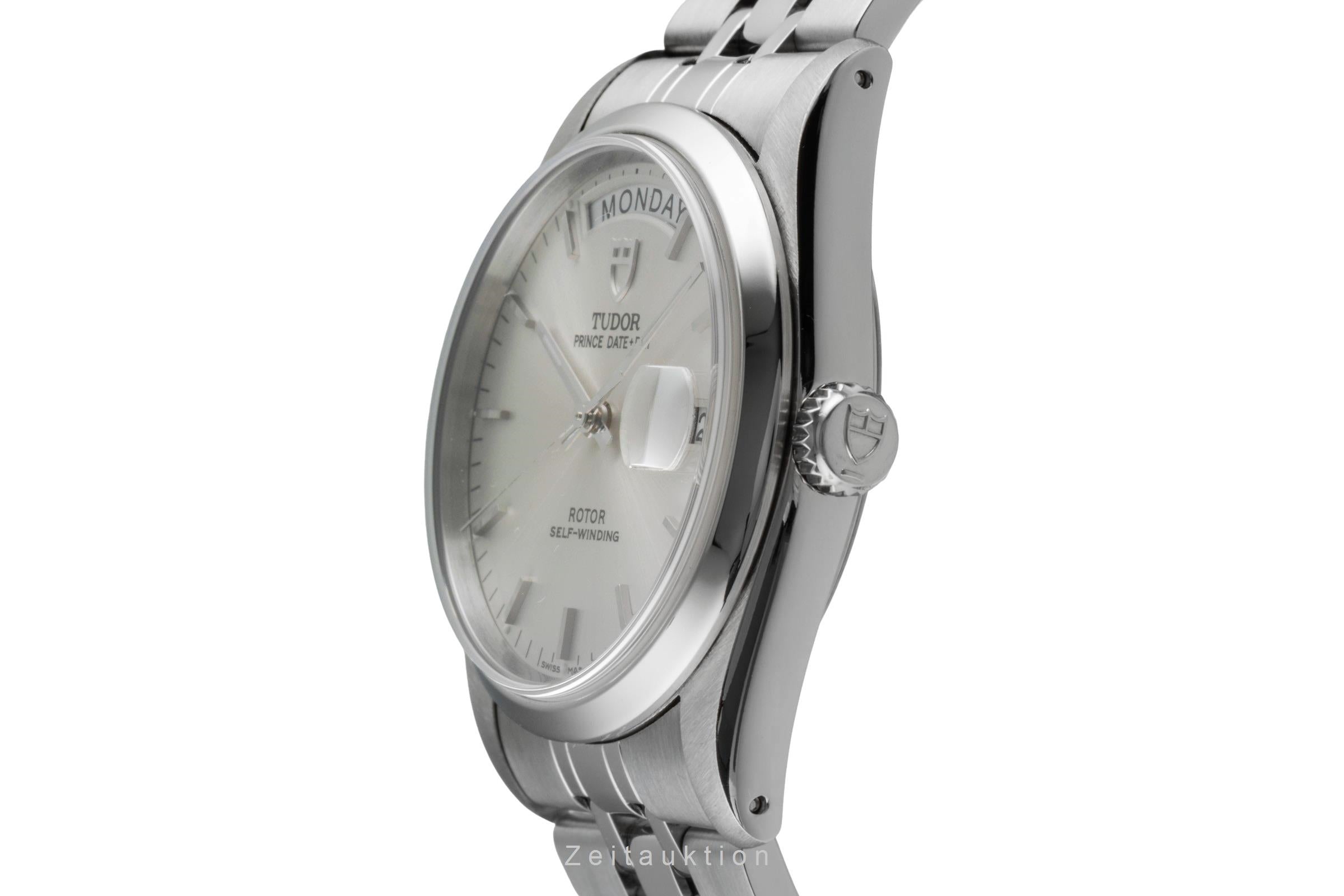 Tudor Date-Day steel automatic men's watch 76200  [2507292]