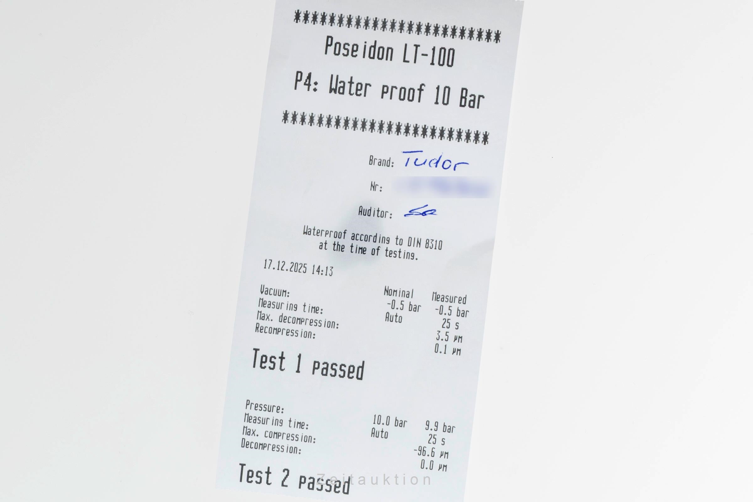 Tudor Date-Day steel automatic men's watch 76200  [2507292]