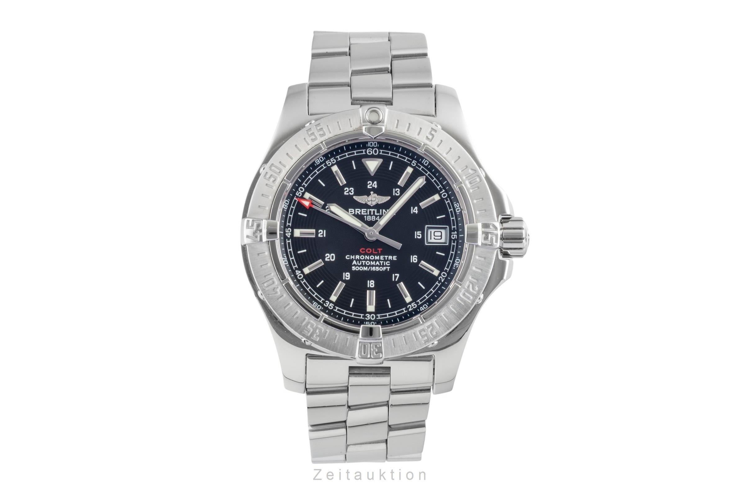 Breitling Colt Chronometer 500M Stahl Automatik Herrenuhr Ref. A17380 B&P 2008 [2507294]