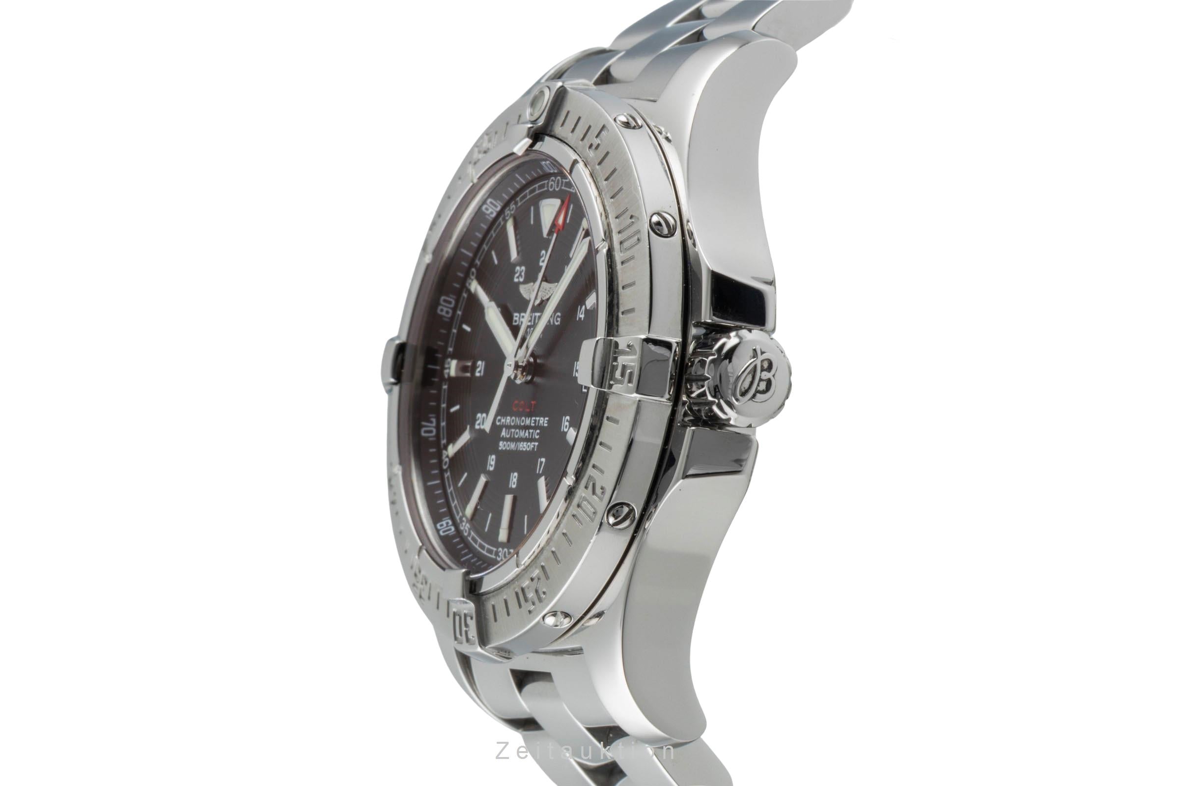 Breitling Colt Chronometer 500M Stahl Automatik Herrenuhr Ref. A17380 B&P 2008 [2507294]