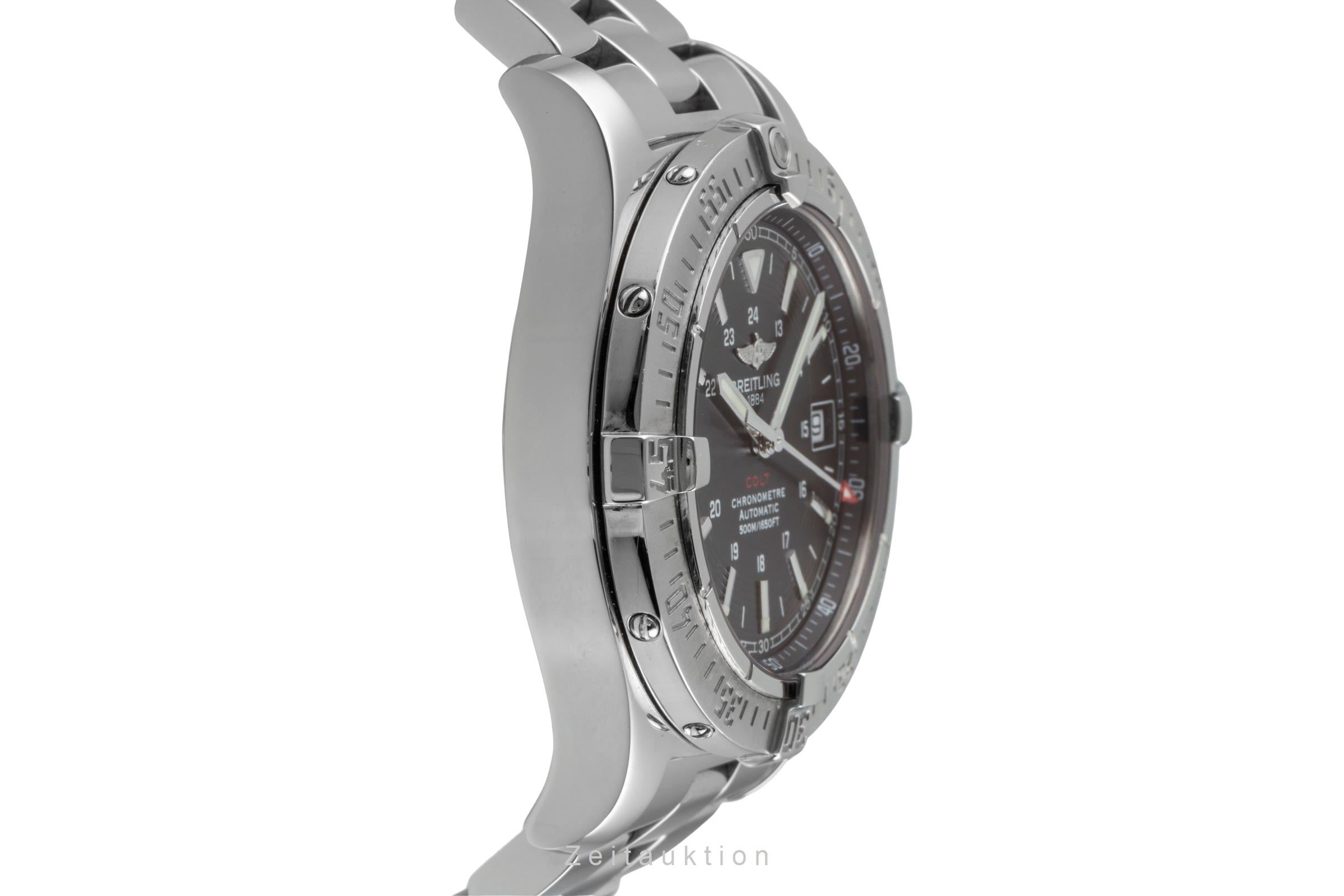 Breitling Colt Chronometer 500M Stahl Automatik Herrenuhr Ref. A17380 B&P 2008 [2507294]