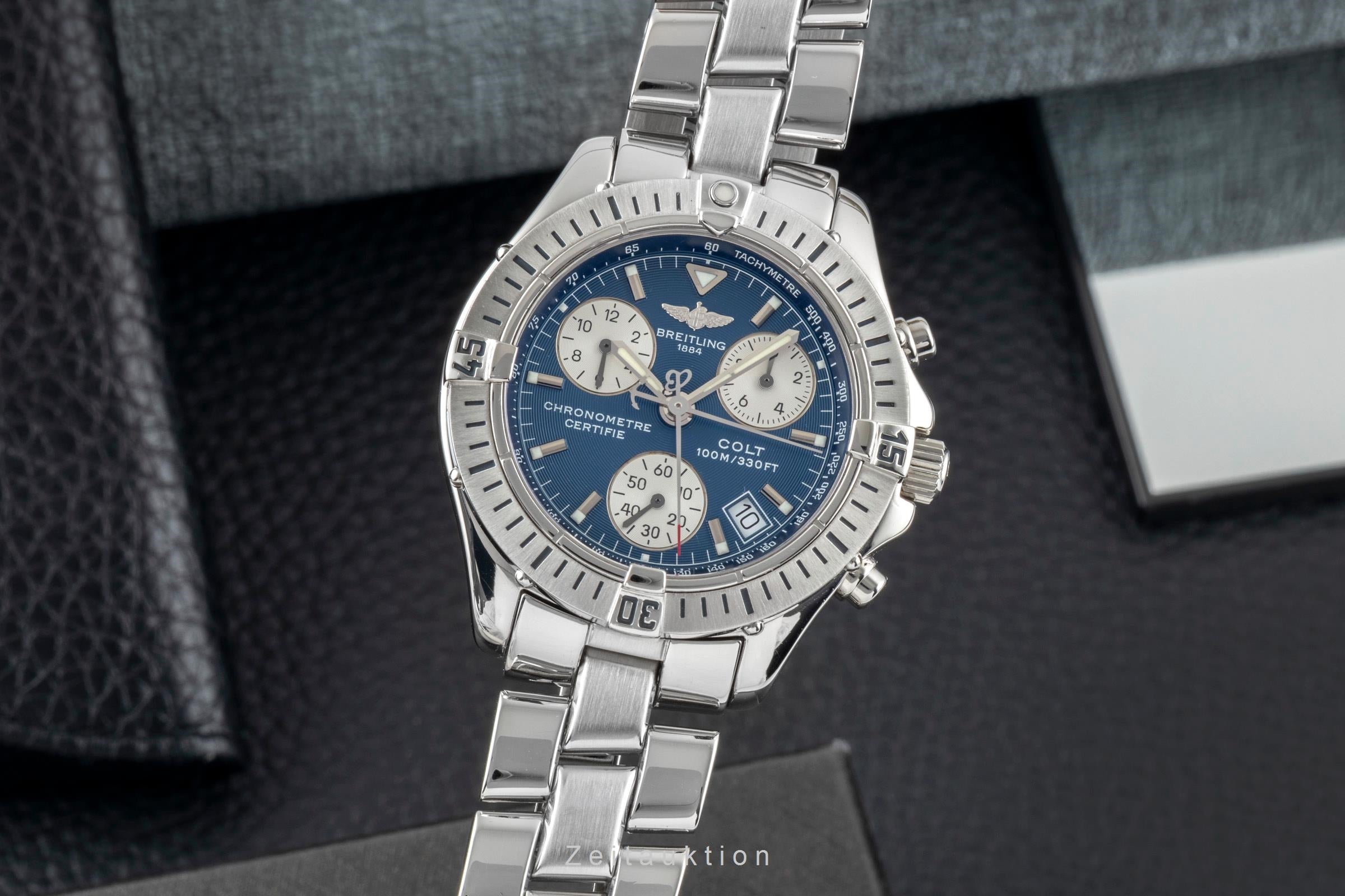 Breitling Colt Chronograph  chronograph steel quartz men's watch A73350  [2507295]