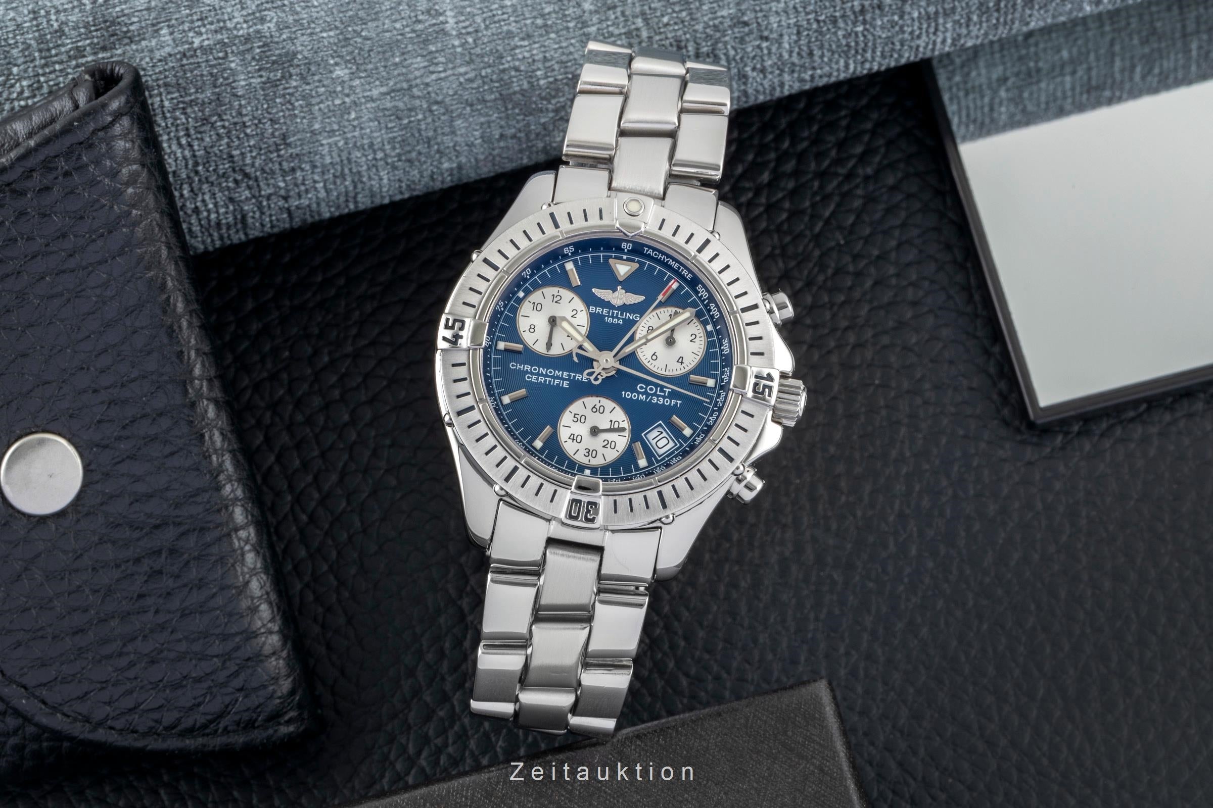 Breitling Colt Chronograph  chronograph steel quartz men's watch A73350  [2507295]