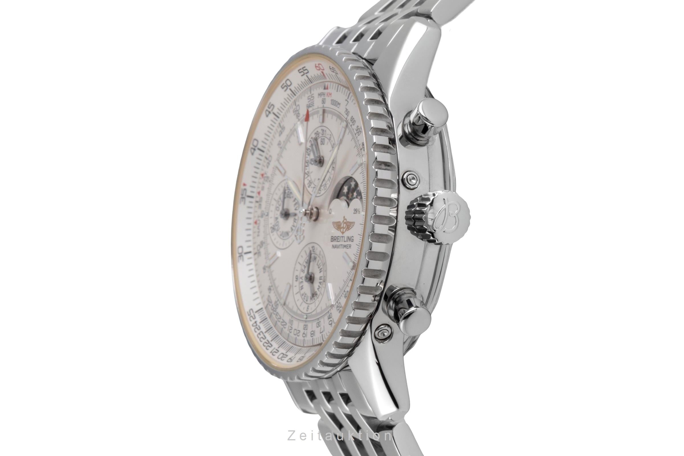 Breitling Navitimer chronograph steel automatic men's watch A19340  [2507296]