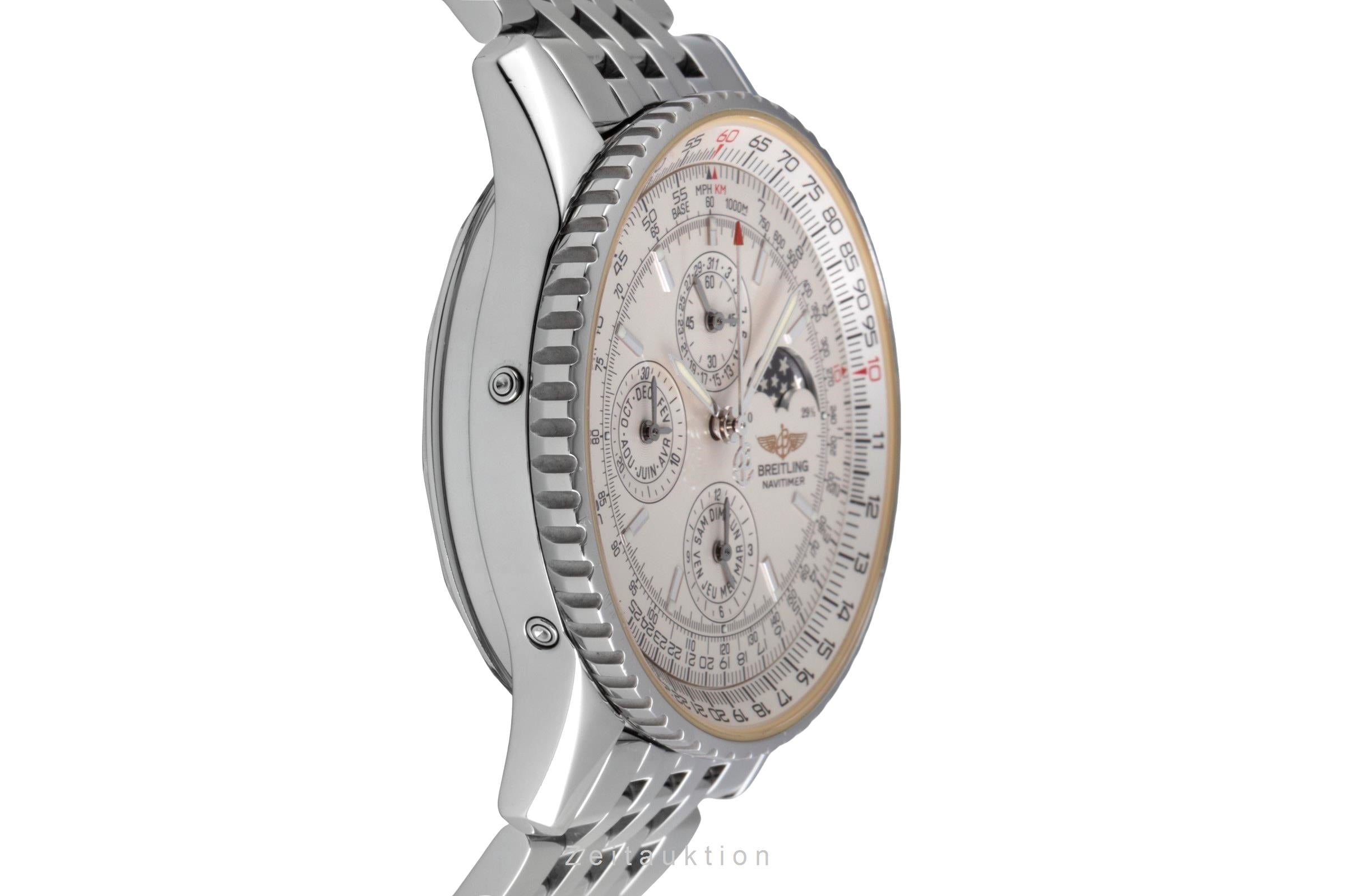 Breitling Navitimer chronograph steel automatic men's watch A19340  [2507296]