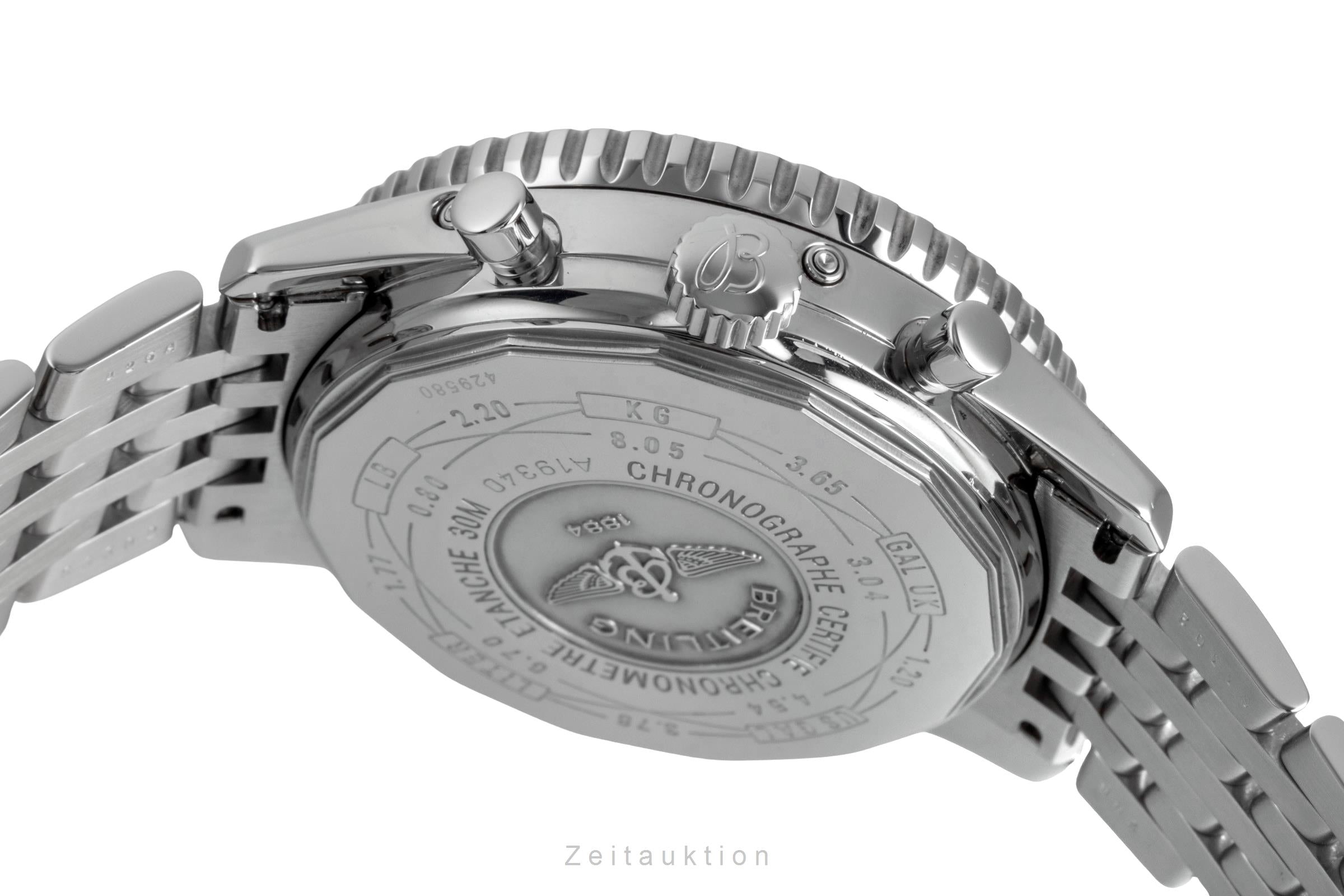 Breitling Navitimer chronograph steel automatic men's watch A19340  [2507296]