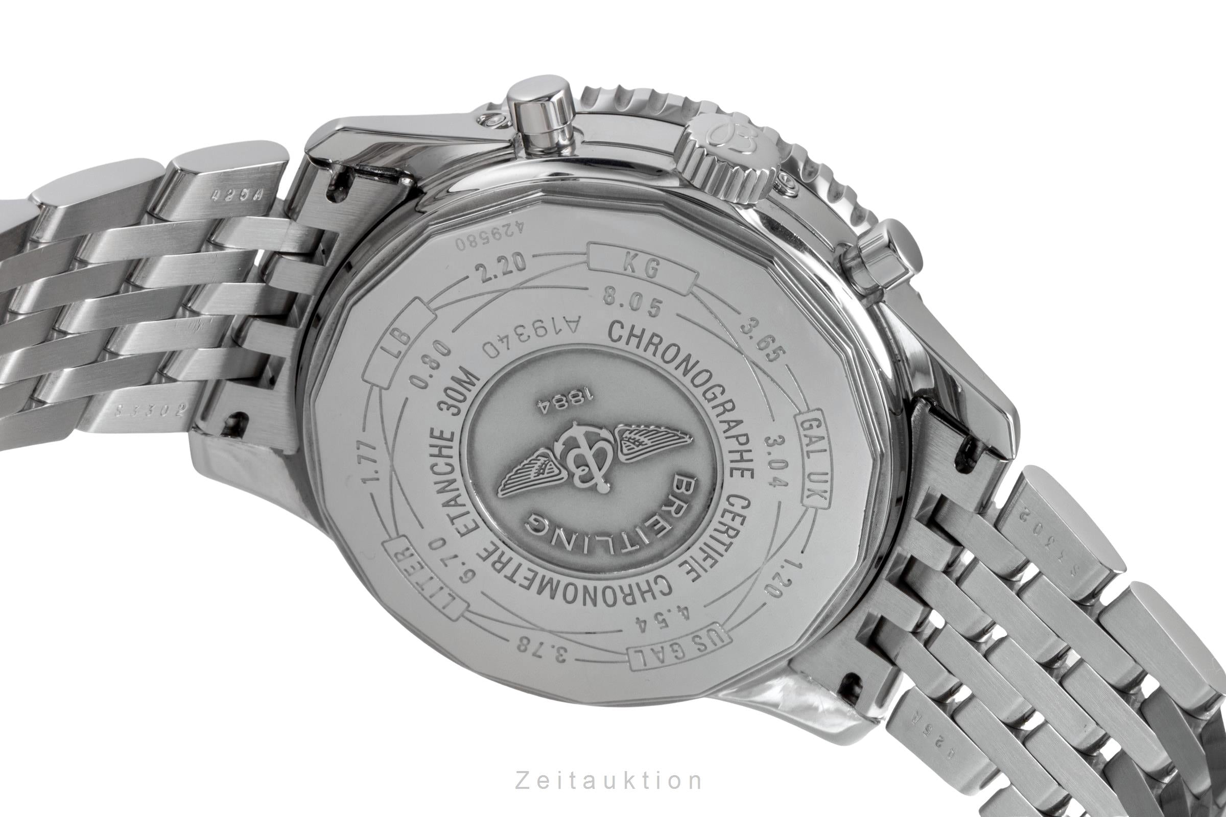 Breitling Navitimer chronograph steel automatic men's watch A19340  [2507296]