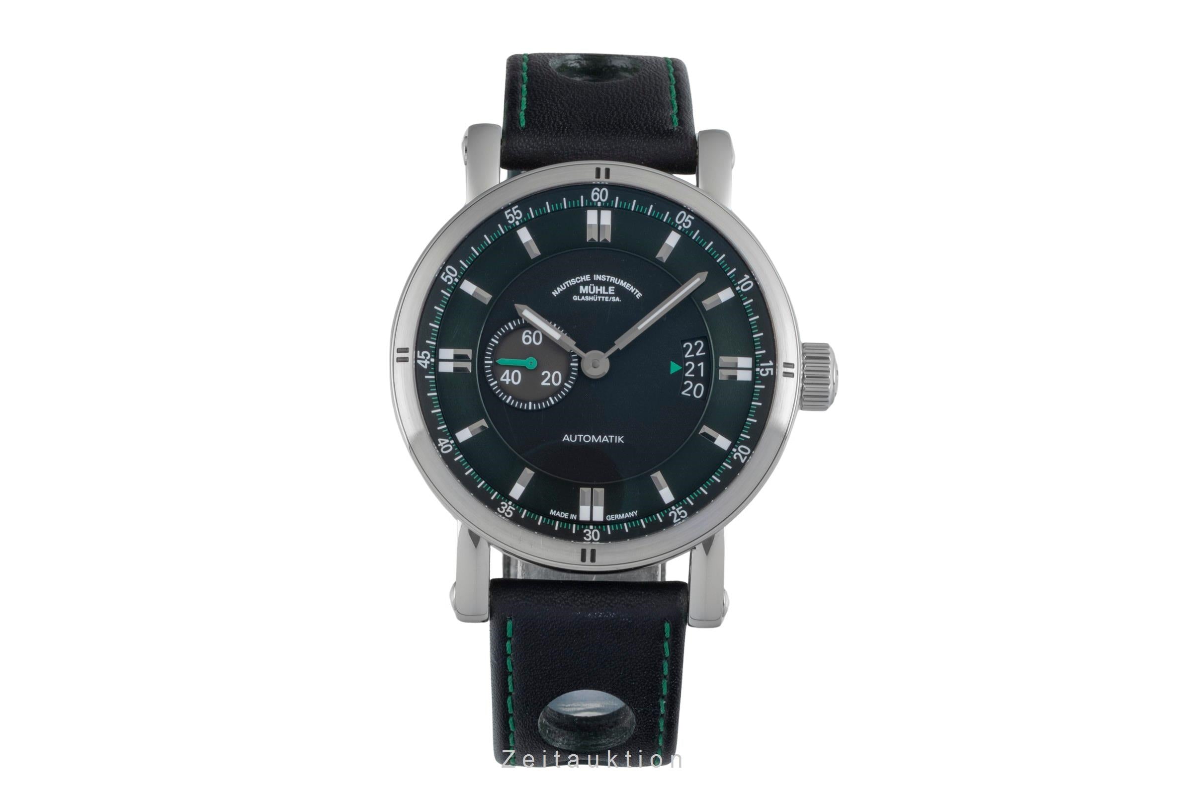 Mühle Teutonia II acero automático reloj para caballeros M1-29-74-LB-S LP: 2550EUR  [2507301]